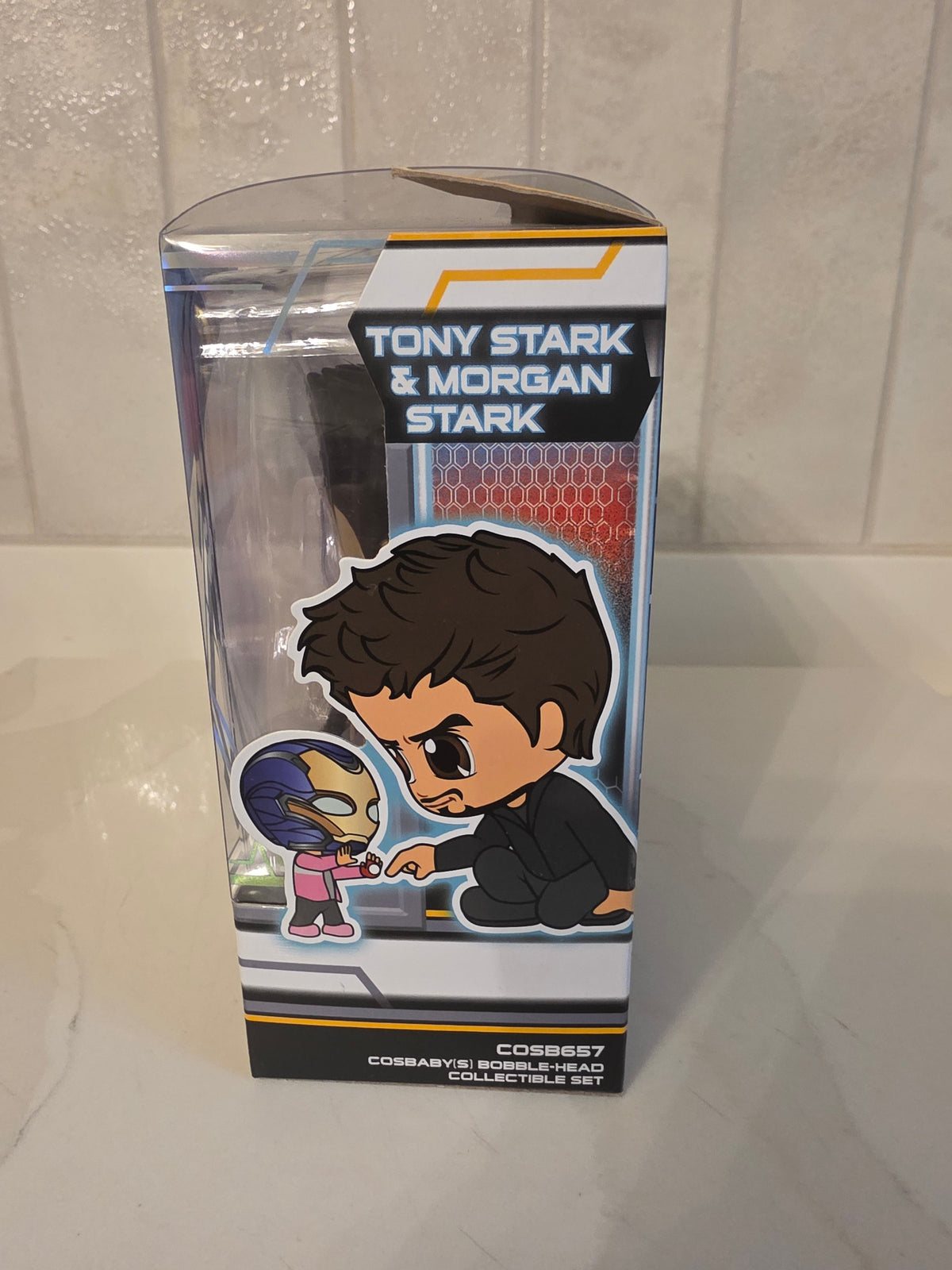 Cosbaby Tony Stark & Morgan Stark - Frog Vault Collectables