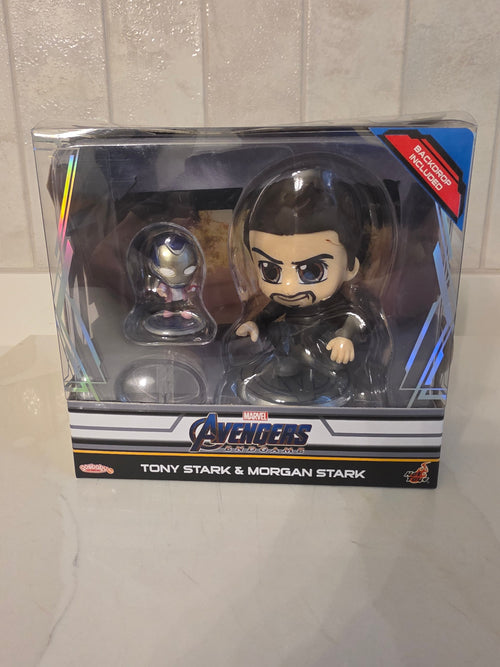 Cosbaby Tony Stark & Morgan Stark - Frog Vault Collectables