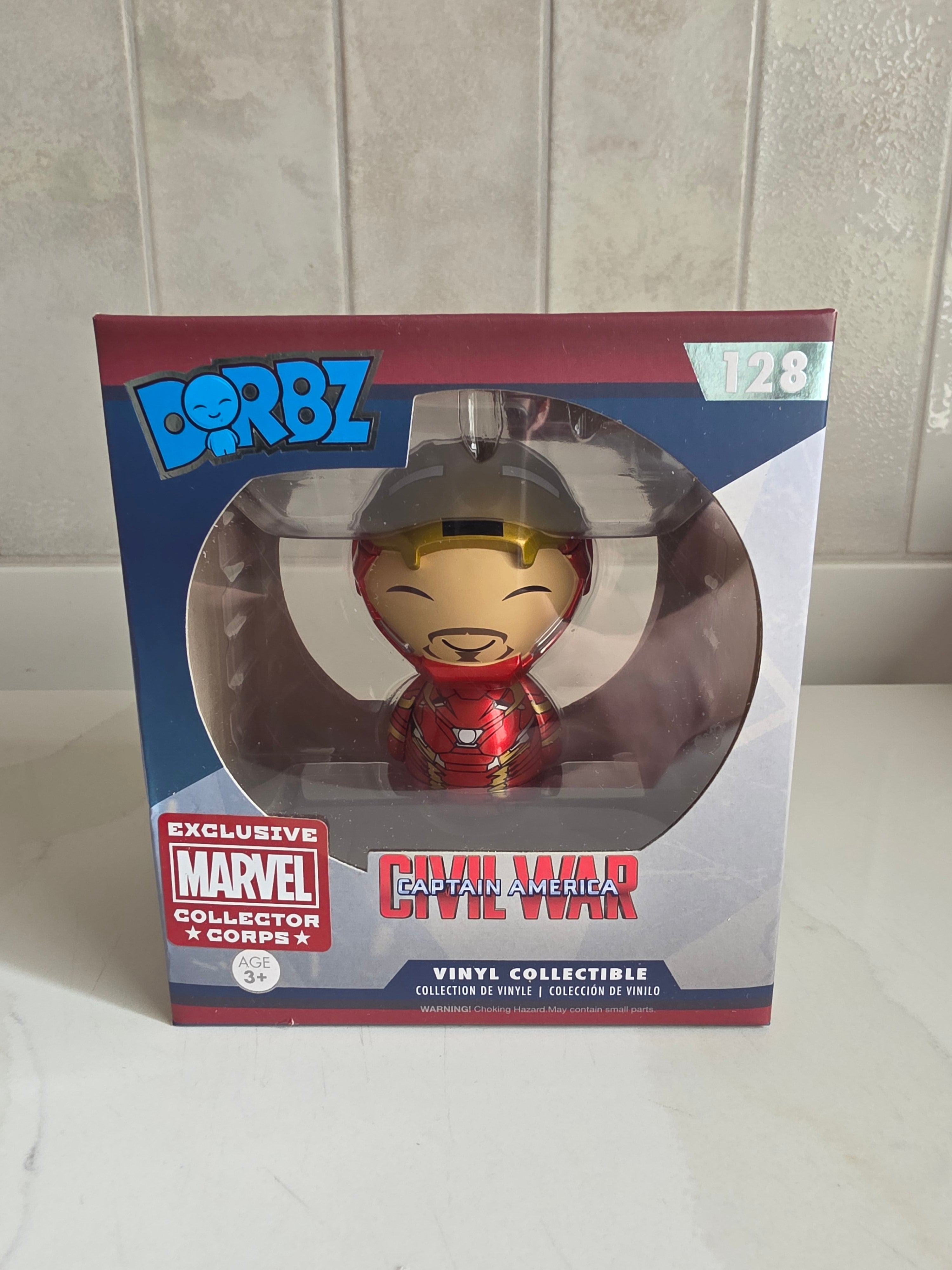 Funko Dorbz Iron Man (unmasked) 128 - Frog Vault Collectables