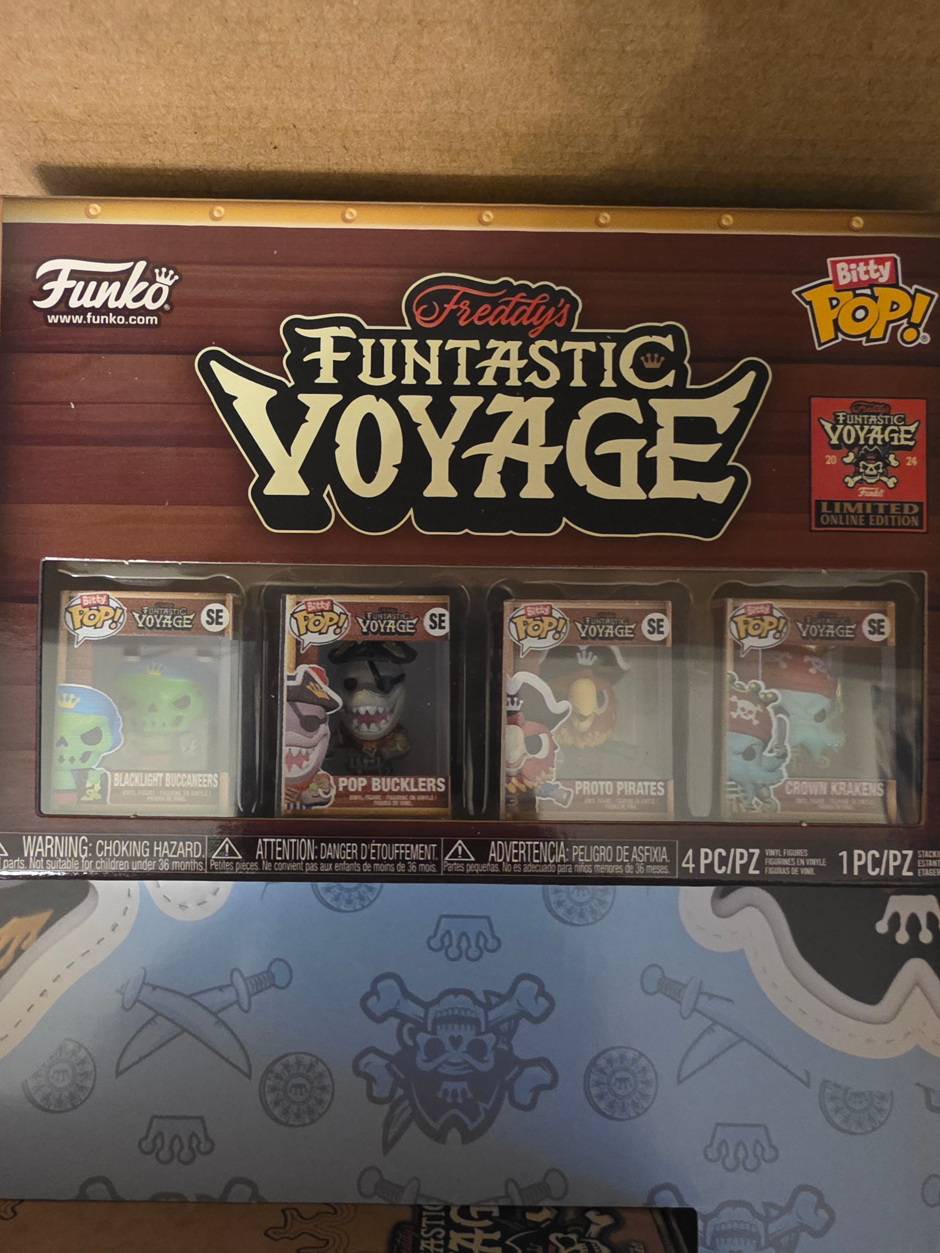 Funko Freddy's Funtastic Voyage 2024 (NO FUNKO POPS) - Frog Vault Collectables