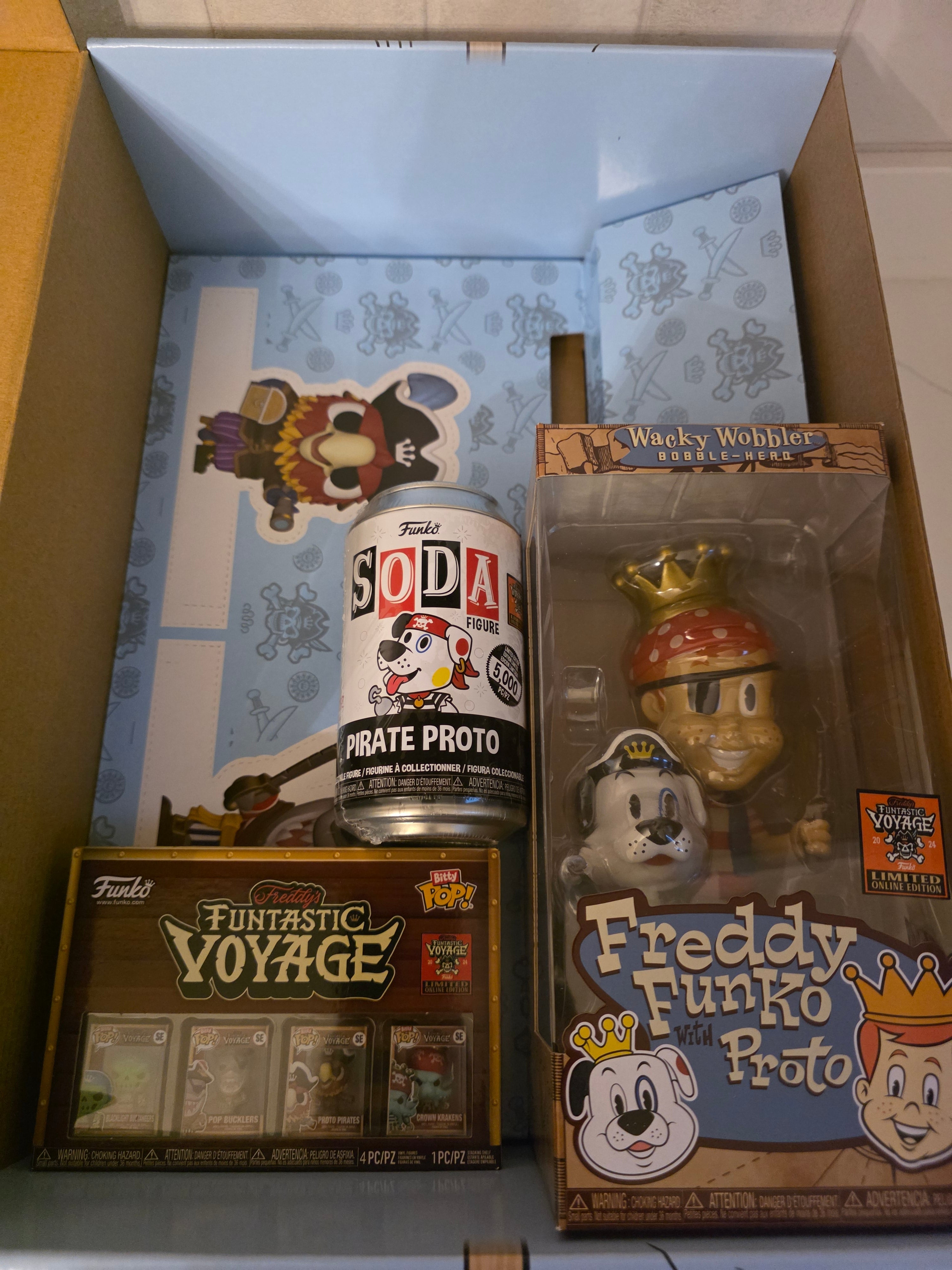 Funko Freddy's Funtastic Voyage 2024 (NO FUNKO POPS) - Frog Vault Collectables
