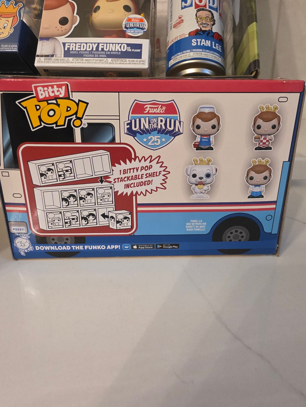 Funko Fun on the Run 2025 complete Box. Chase item - Frog Vault Collectables