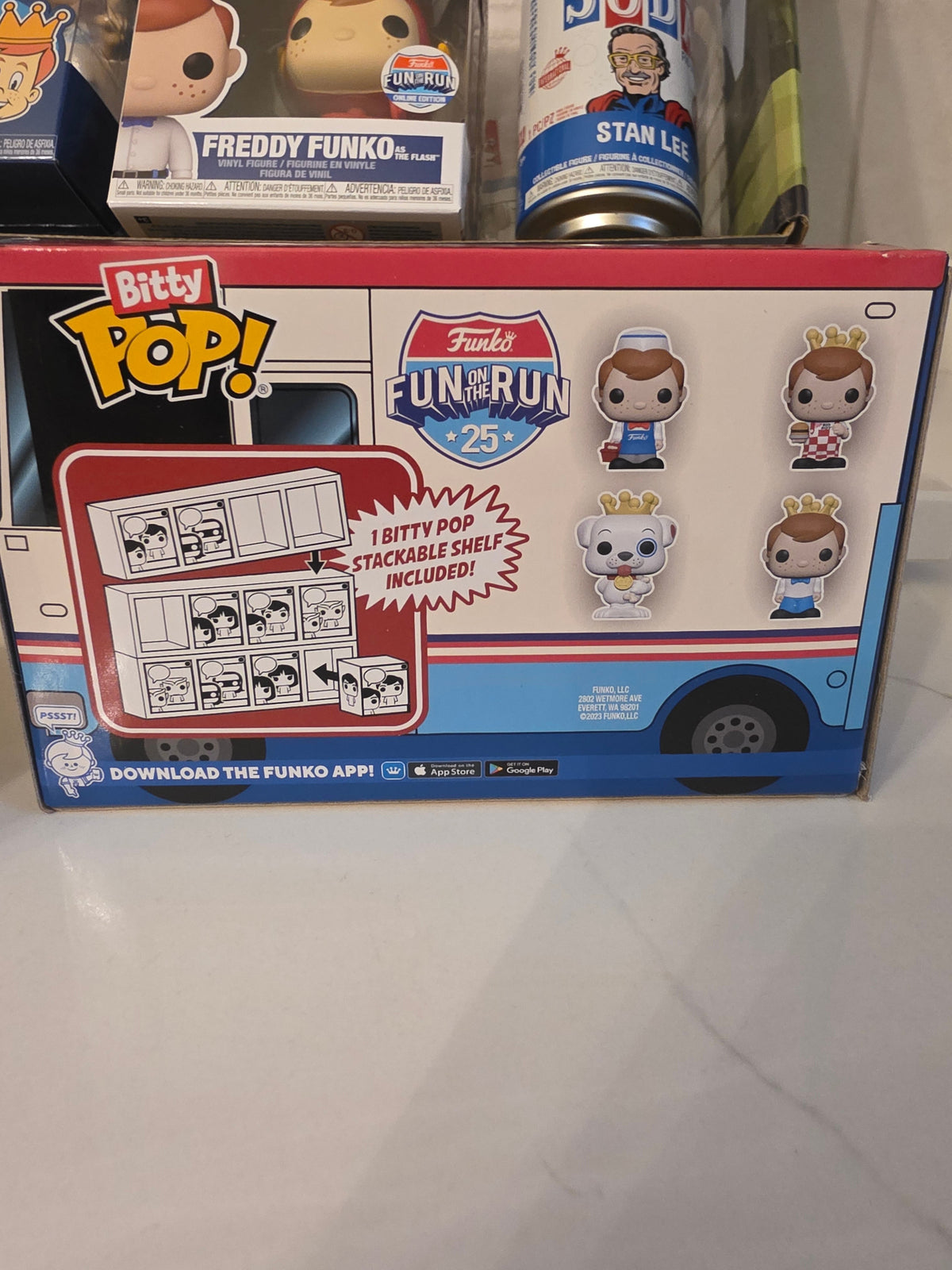 Funko Fun on the Run 2025 complete Box. Chase item - Frog Vault Collectables