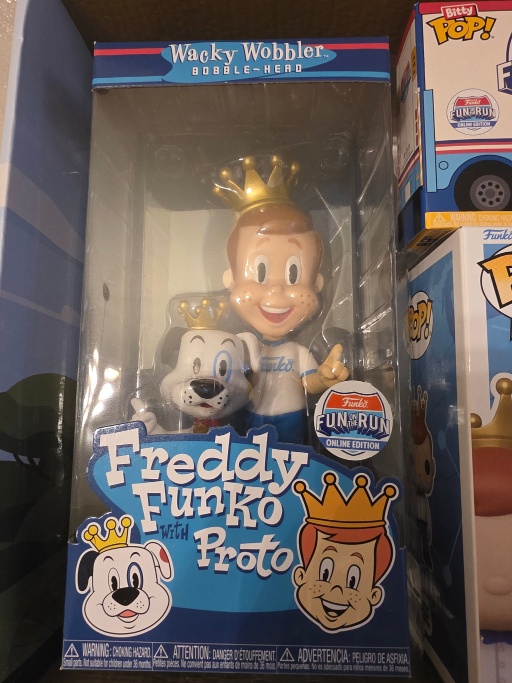 Funko Fun on the Run 2025 complete Box. Chase item - Frog Vault Collectables