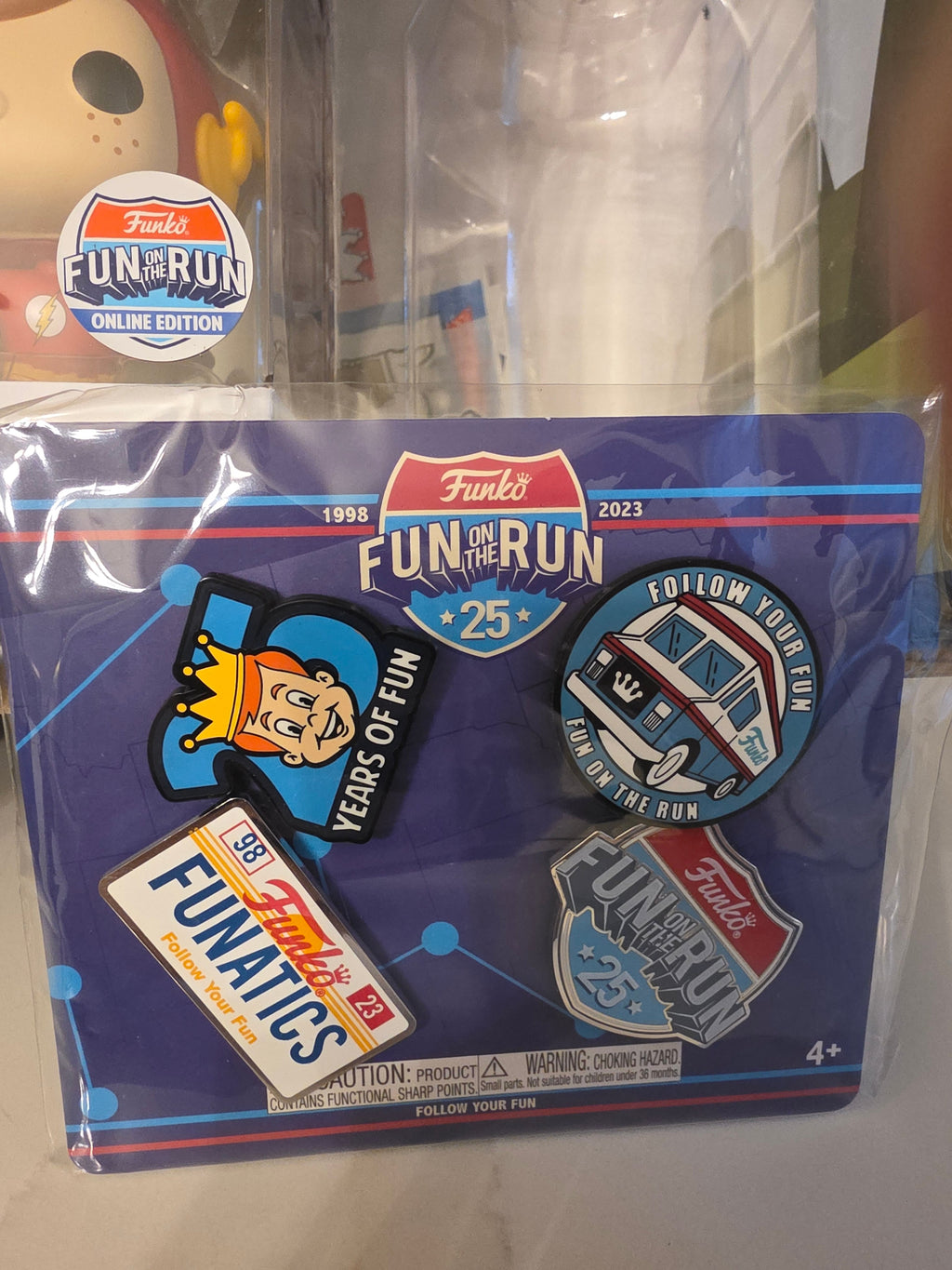 Funko Fun on the Run 2025 complete Box. Chase item - Frog Vault Collectables