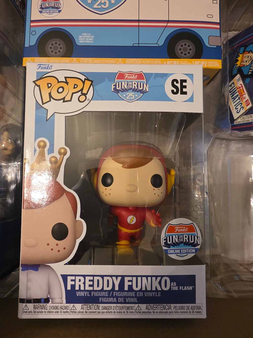 Funko Fun on the Run 2025 complete Box. Chase item - Frog Vault Collectables