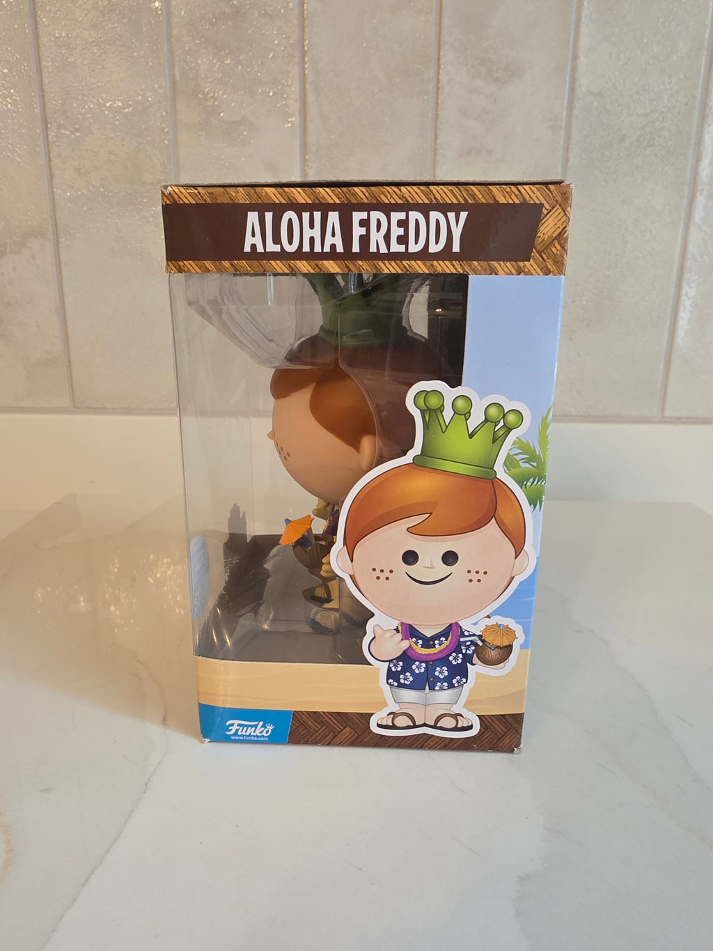 Funko HQ Aloha Freddy Vinyl Figure (pre-owned) - Frog Vault Collectables
