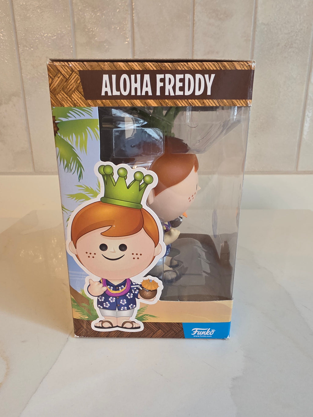 Funko HQ Aloha Freddy Vinyl Figure (pre-owned) - Frog Vault Collectables