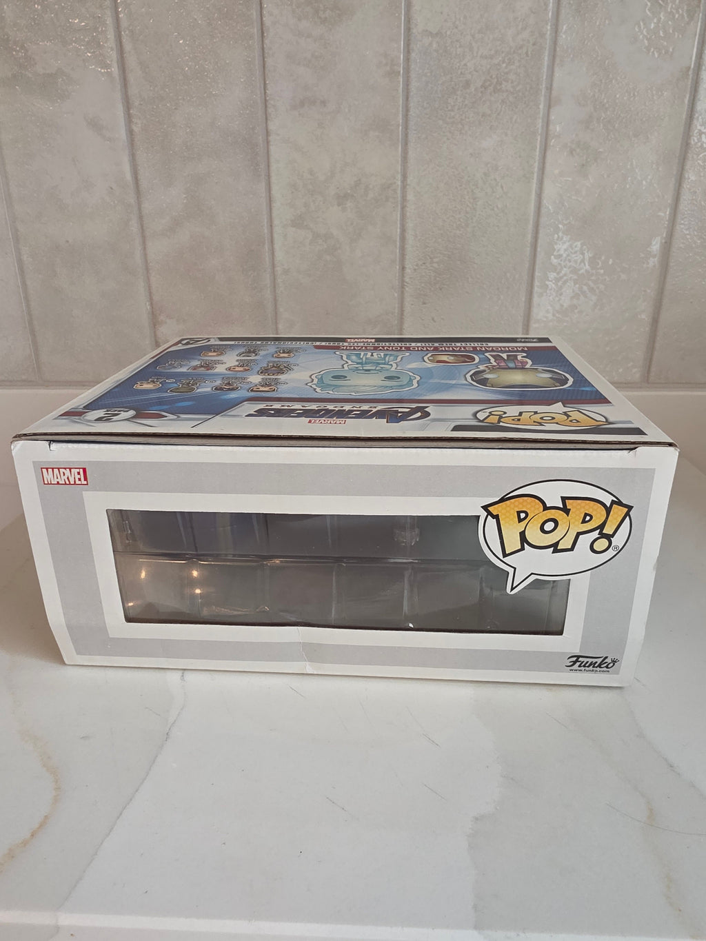 Funko Pop! 2 Pack Morgan Stark and Tony Stark (pre-owned) - Frog Vault Collectables