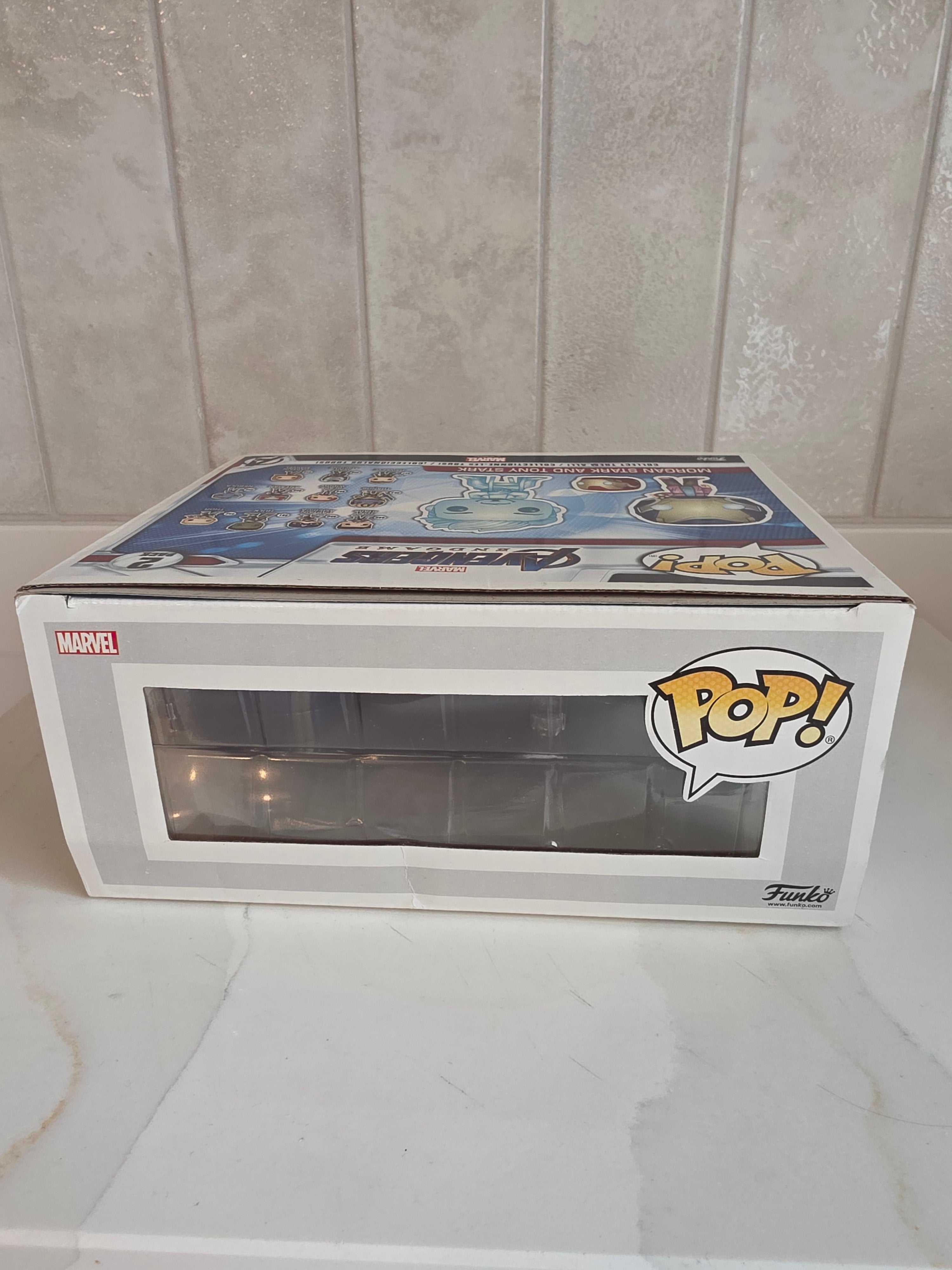 Funko Pop! 2 Pack Morgan Stark and Tony Stark (pre-owned) - Frog Vault Collectables