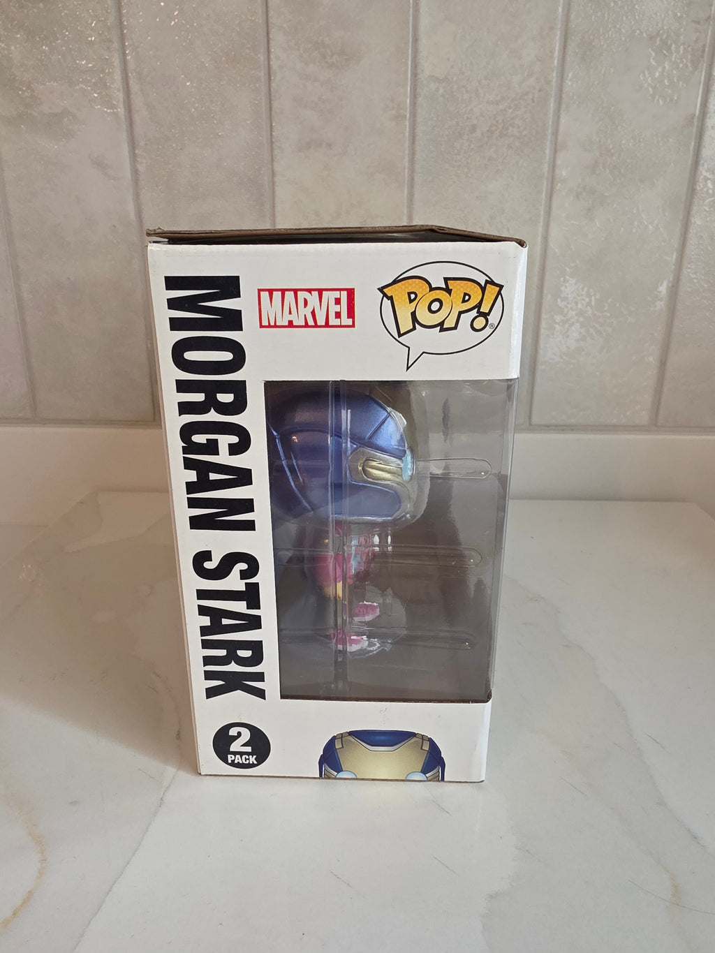 Funko Pop! 2 Pack Morgan Stark and Tony Stark (pre-owned) - Frog Vault Collectables