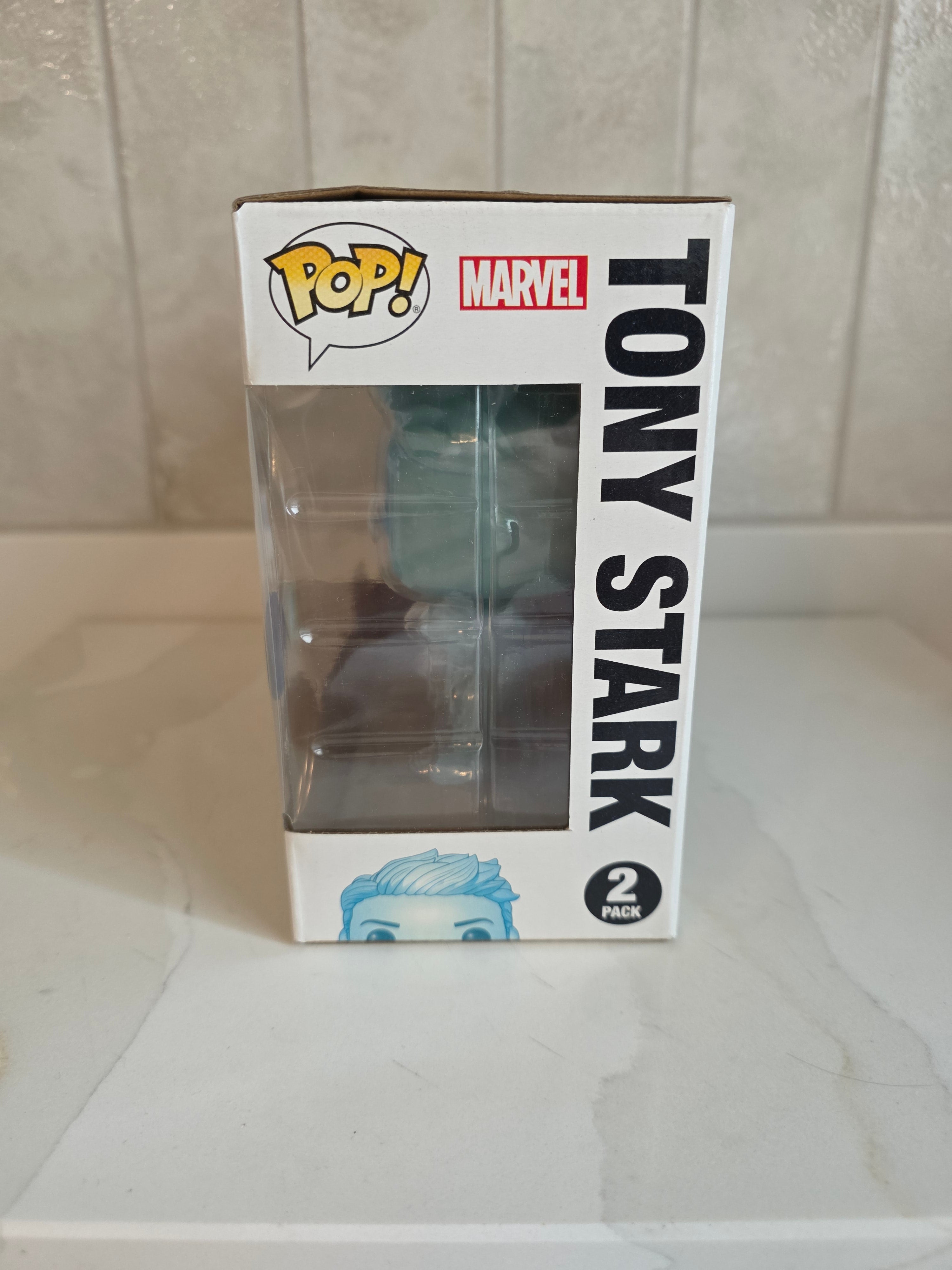 Funko Pop! 2 Pack Morgan Stark and Tony Stark (pre-owned) - Frog Vault Collectables