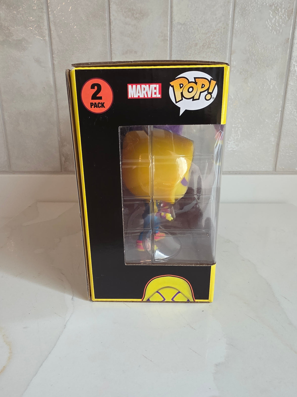 Funko Pop! 2 Pack Spider-Gwen and Spider-Woman (blacklight) (pre-owned) - Frog Vault Collectables