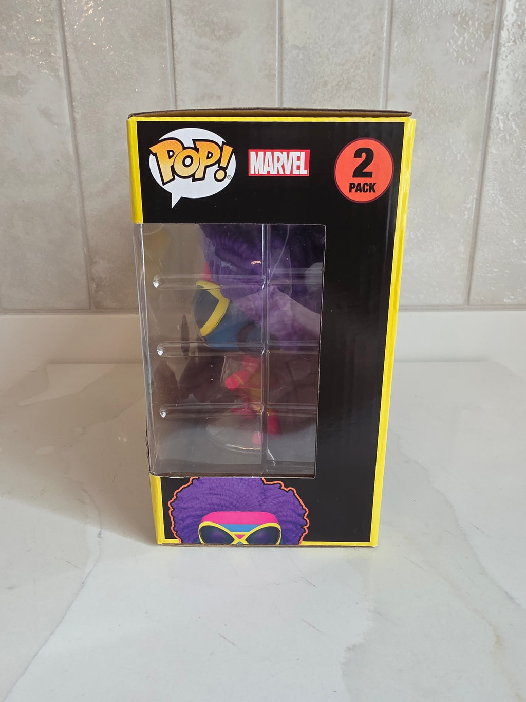 Funko Pop! 2 Pack Spider-Gwen and Spider-Woman (blacklight) (pre-owned) - Frog Vault Collectables