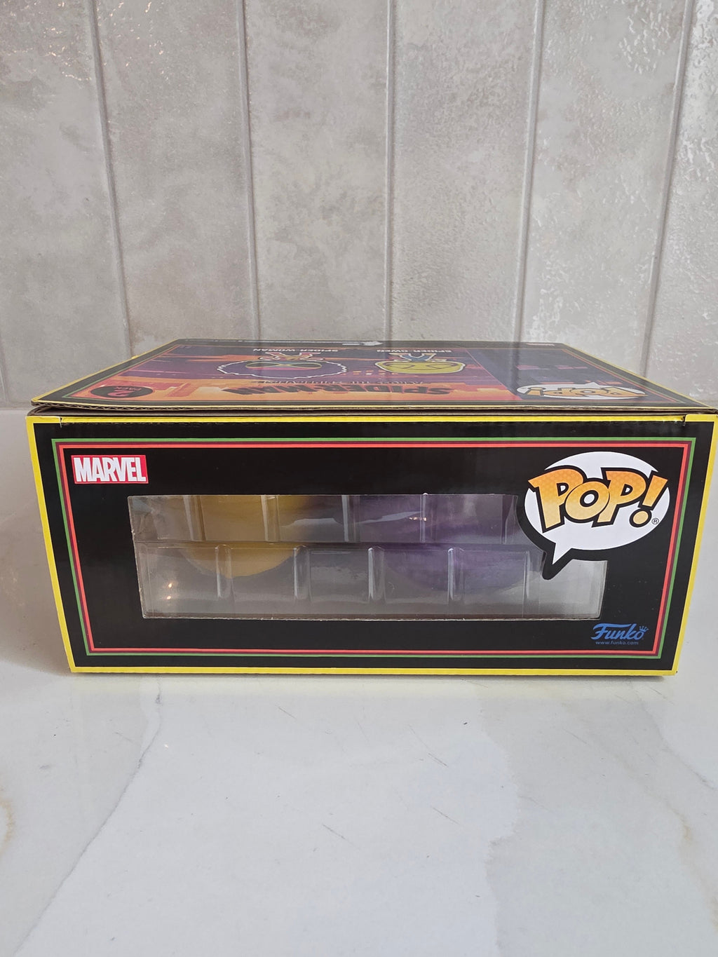 Funko Pop! 2 Pack Spider-Gwen and Spider-Woman (blacklight) (pre-owned) - Frog Vault Collectables