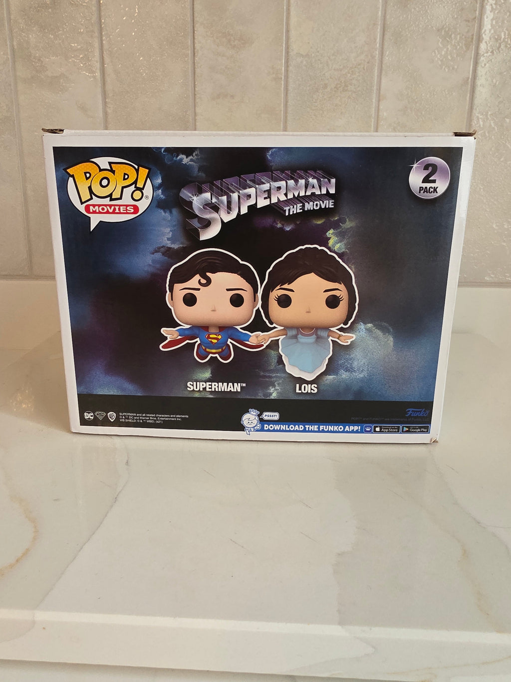 Funko Pop! 2 pack Superman and Lois Flying (pre-owned) - Frog Vault Collectables