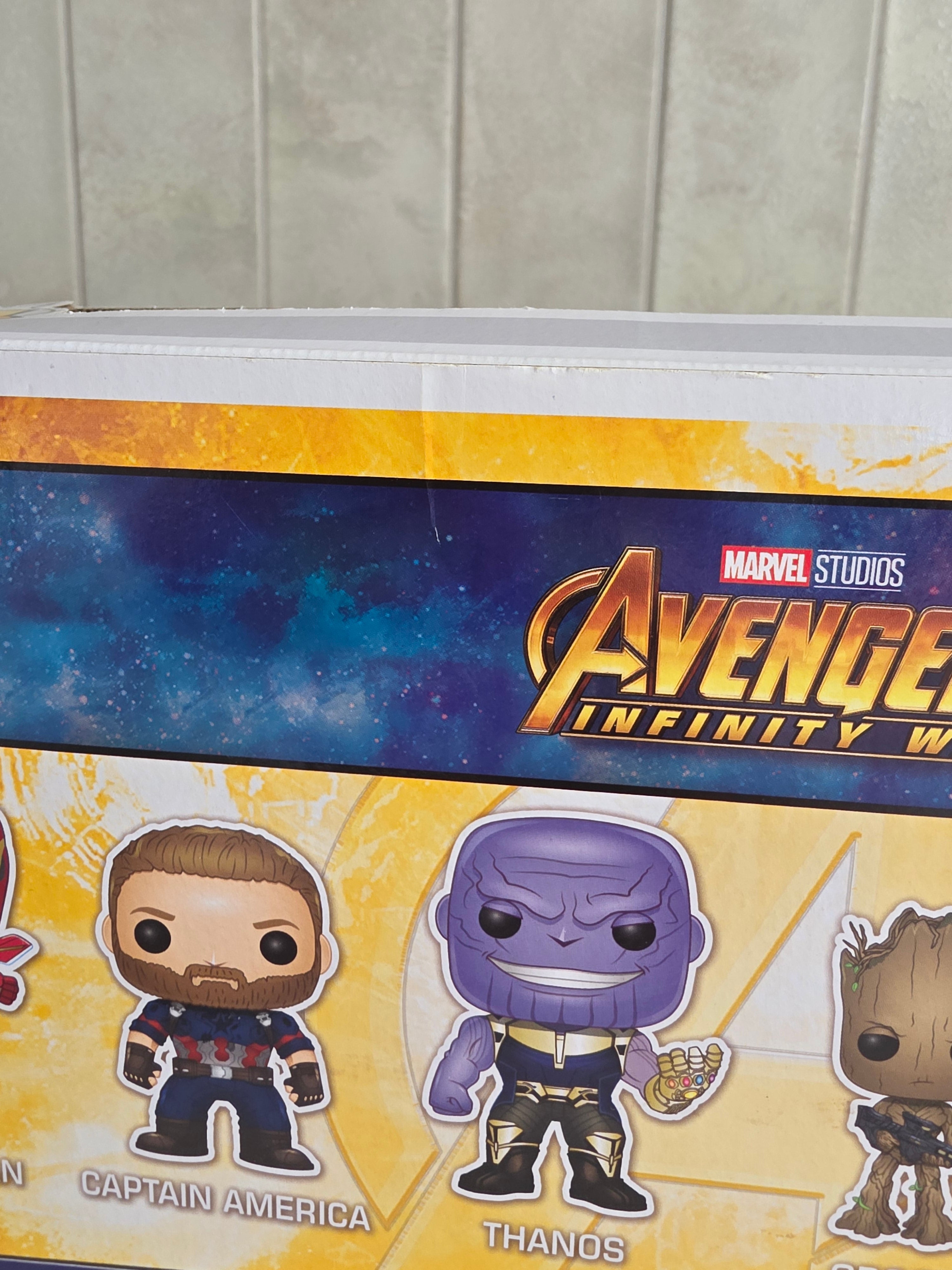 Funko Pop! 4 Pack Marvel Avengers Infinity War (pre-owned) - Frog Vault Collectables