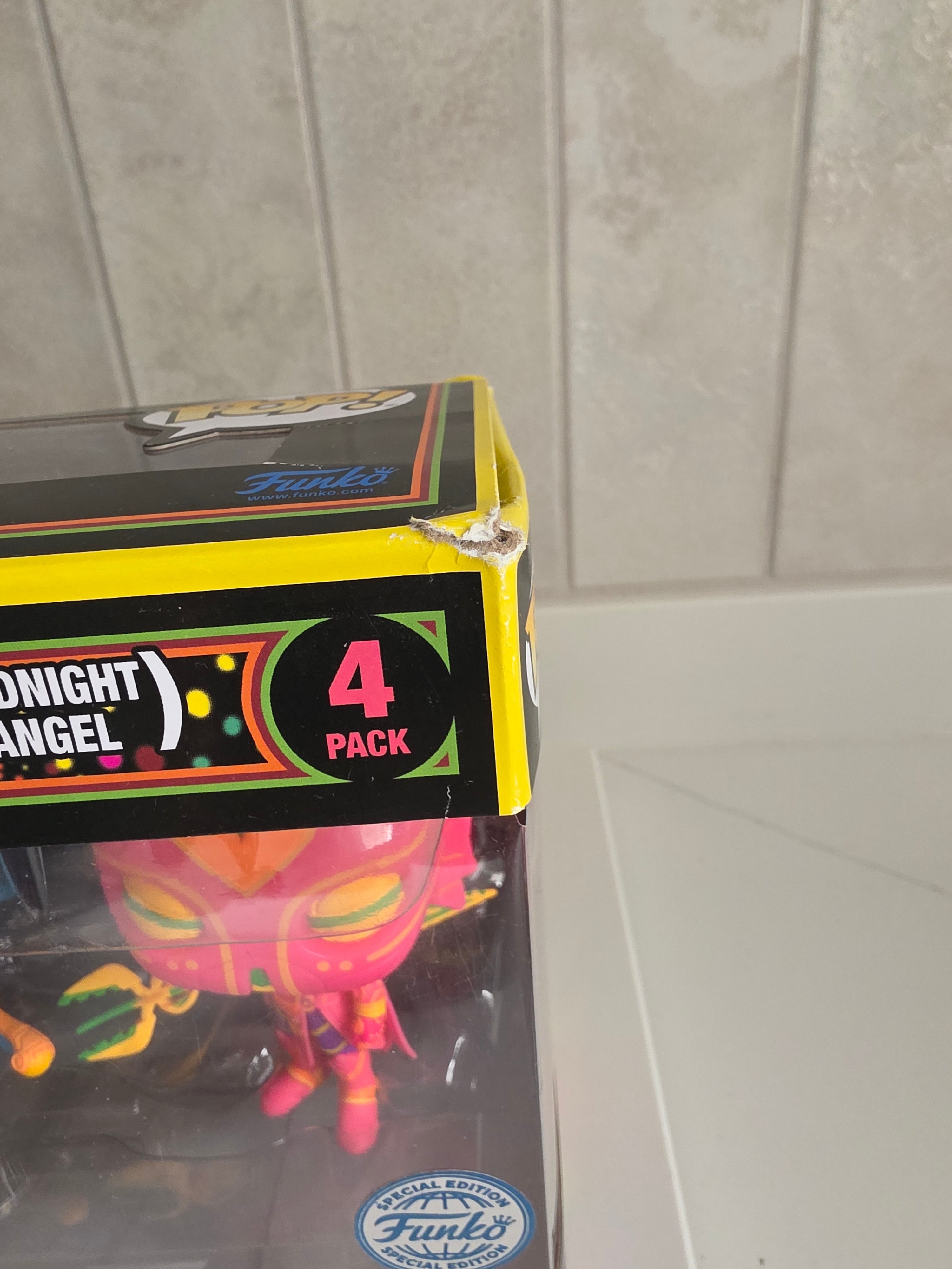 Funko Pop! 4 Pack Marvel Black Panther Wakanda Forever Black Light (pre-owned) - Frog Vault Collectables