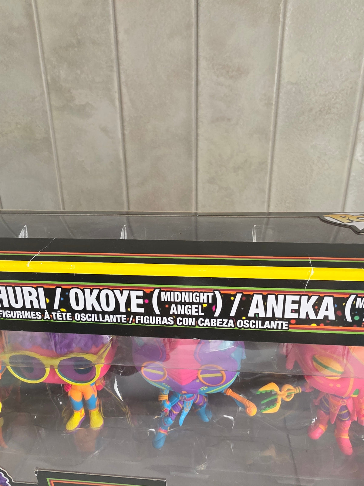Funko Pop! 4 Pack Marvel Black Panther Wakanda Forever Black Light (pre-owned) - Frog Vault Collectables