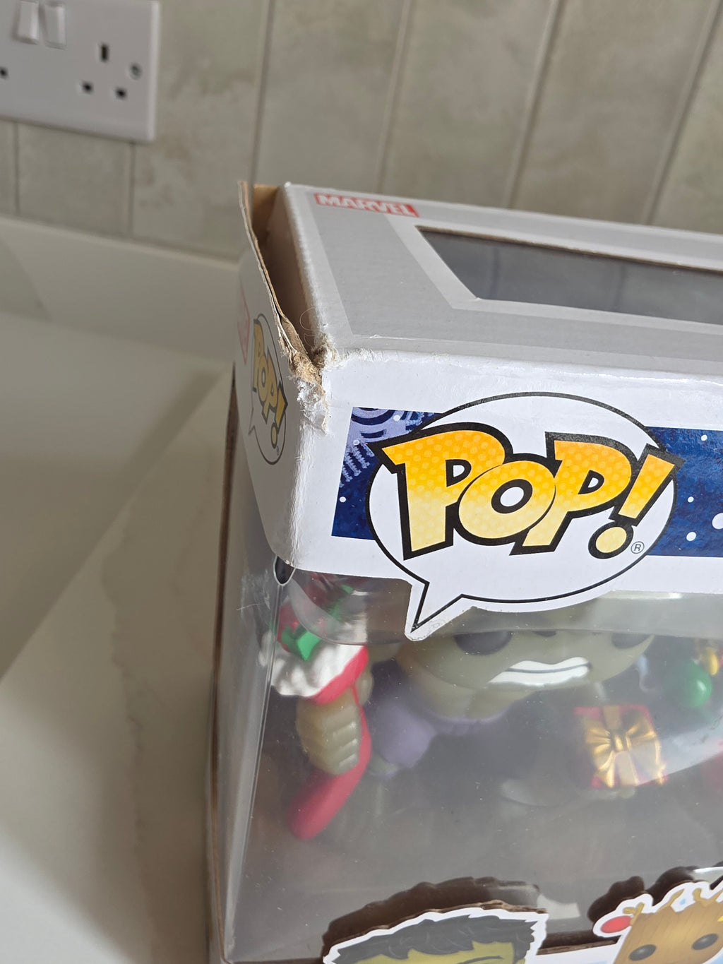 Funko Pop! 4 Pack Marvel Happy Holiday (pre-owned) - Frog Vault Collectables