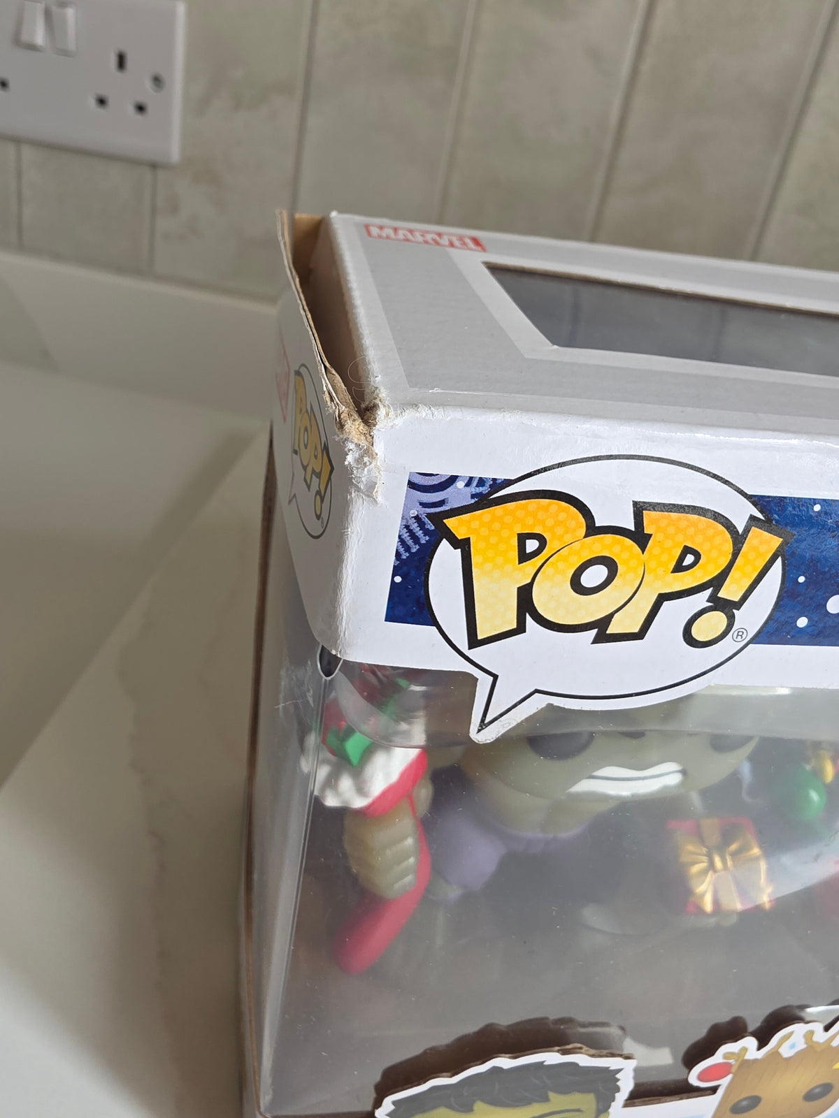 Funko Pop! 4 Pack Marvel Happy Holiday (pre-owned) - Frog Vault Collectables