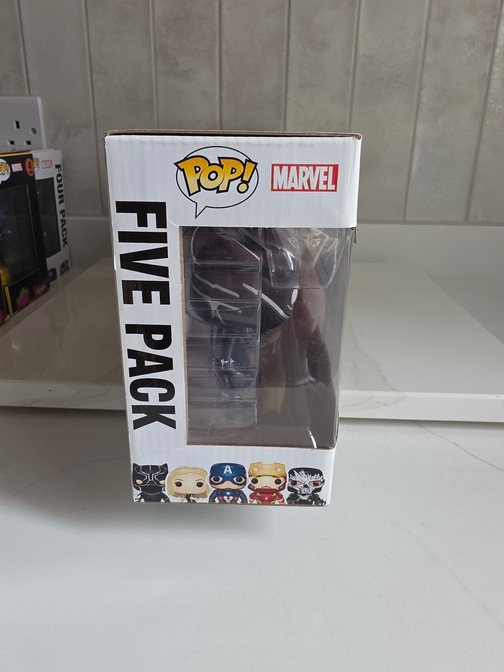 Funko Pop! 5 Pack Marvel Captain America Civil War limited 5000 pieces (pre-owned) - Frog Vault Collectables