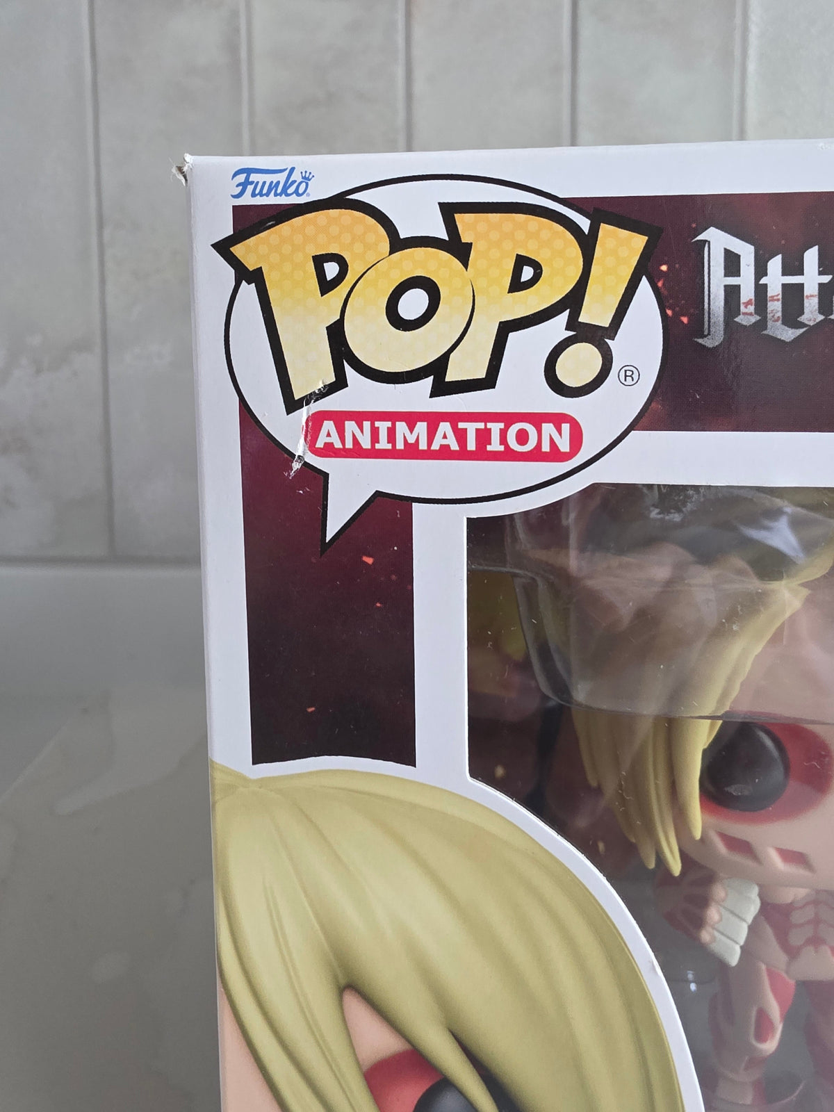 Funko Pop! 6 inch Attack on Titan Female Titan 233 (pre-owned) - Frog Vault Collectables
