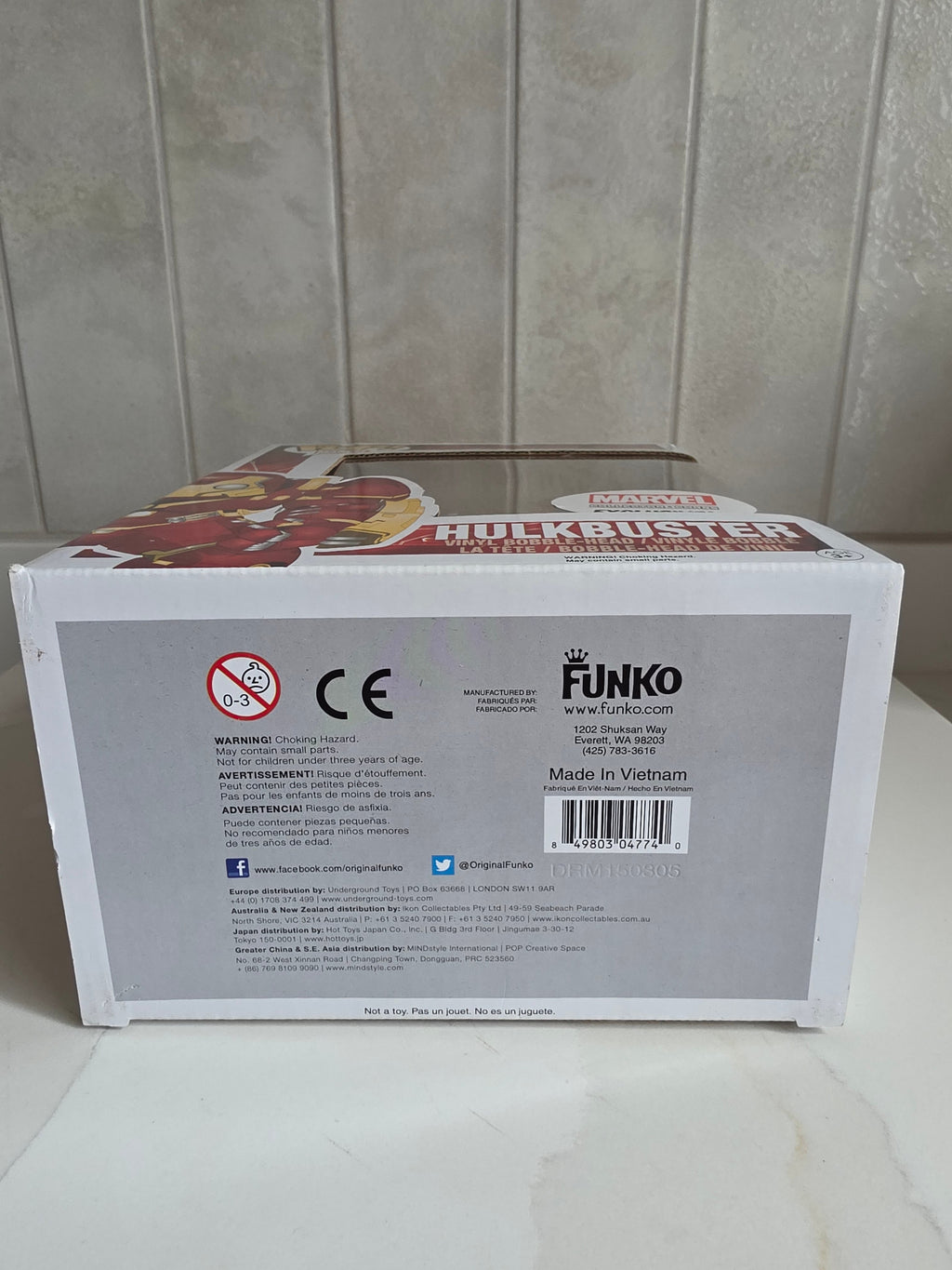 Funko Pop! 6 Inch Marvel Avengers Age Of Ultron Hulkbuster 73 (Collector Corps) (pre-owned) - Frog Vault Collectables