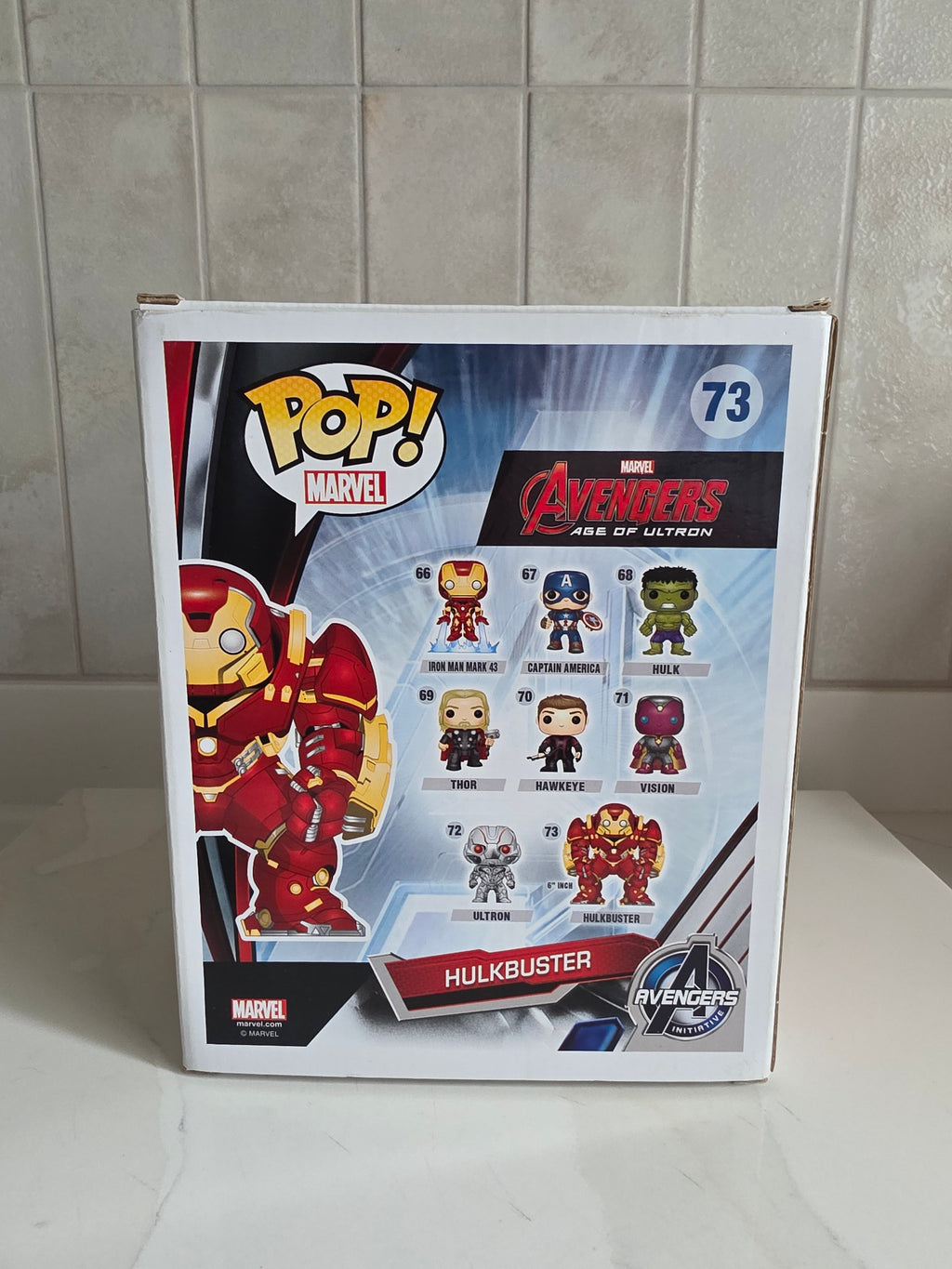 Funko Pop! 6 Inch Marvel Avengers Age Of Ultron Hulkbuster 73 (Collector Corps) (pre-owned) - Frog Vault Collectables