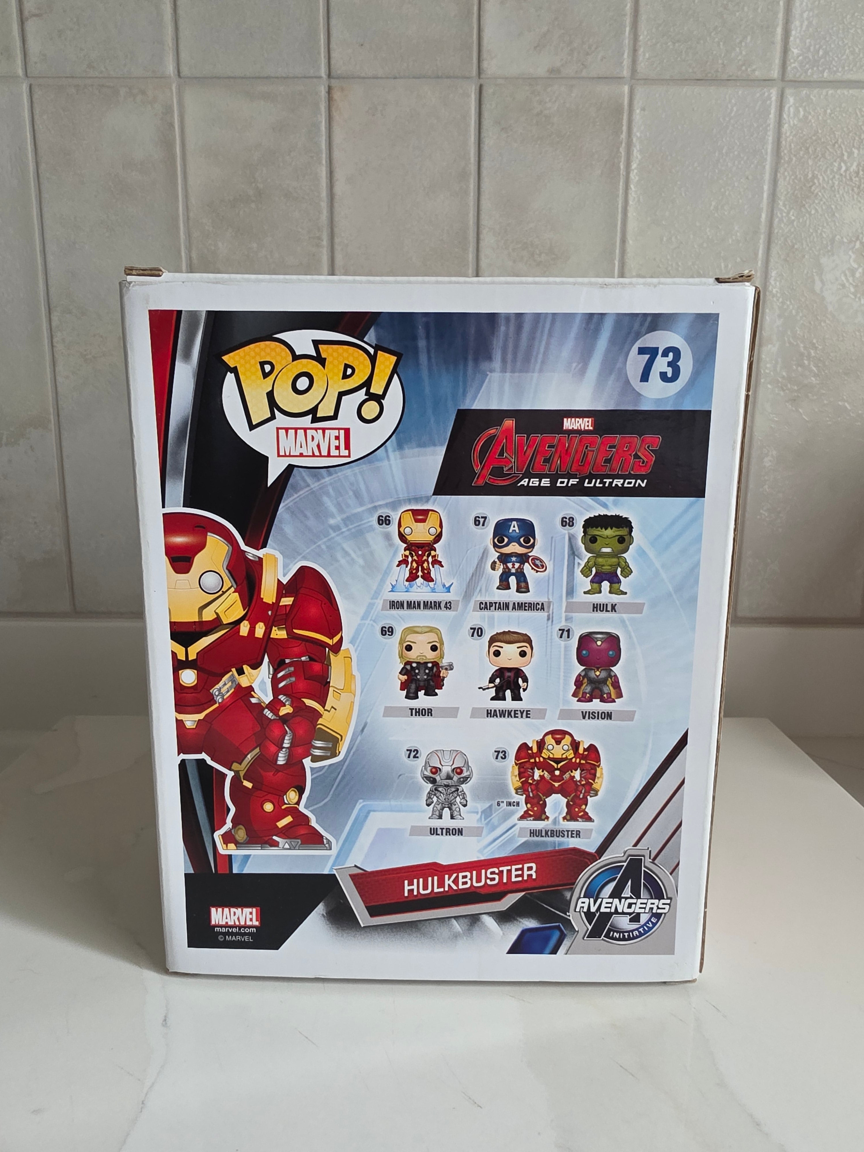 Funko Pop! 6 Inch Marvel Avengers Age Of Ultron Hulkbuster 73 (Collector Corps) (pre-owned) - Frog Vault Collectables