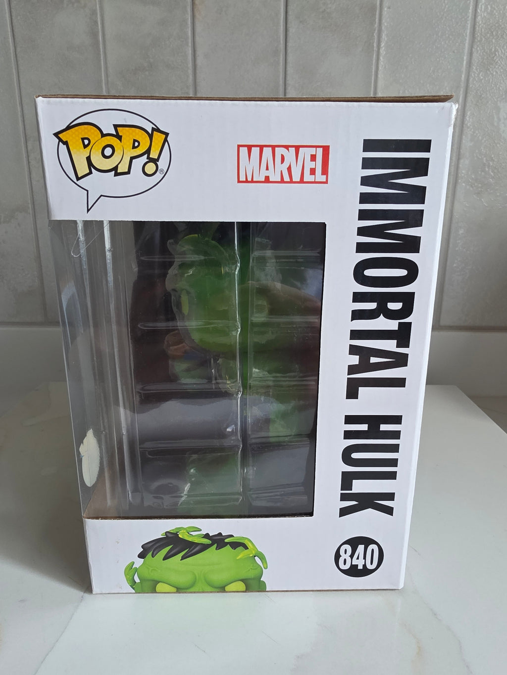 Funko Pop! 6 Inch Marvel Immortal Hulk 840 (PX) (pre-owned) - Frog Vault Collectables