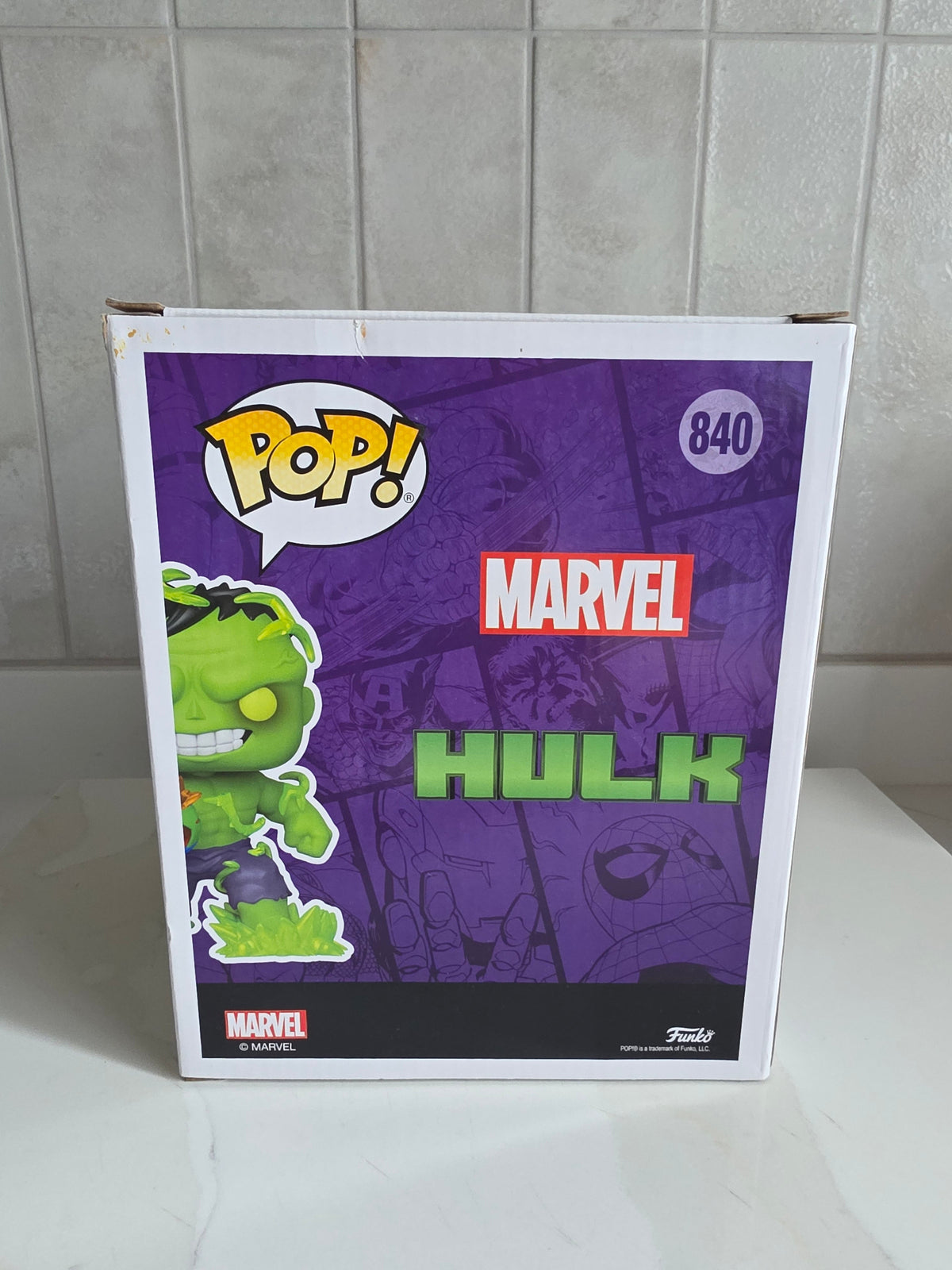 Funko Pop! 6 Inch Marvel Immortal Hulk 840 (PX) (pre-owned) - Frog Vault Collectables