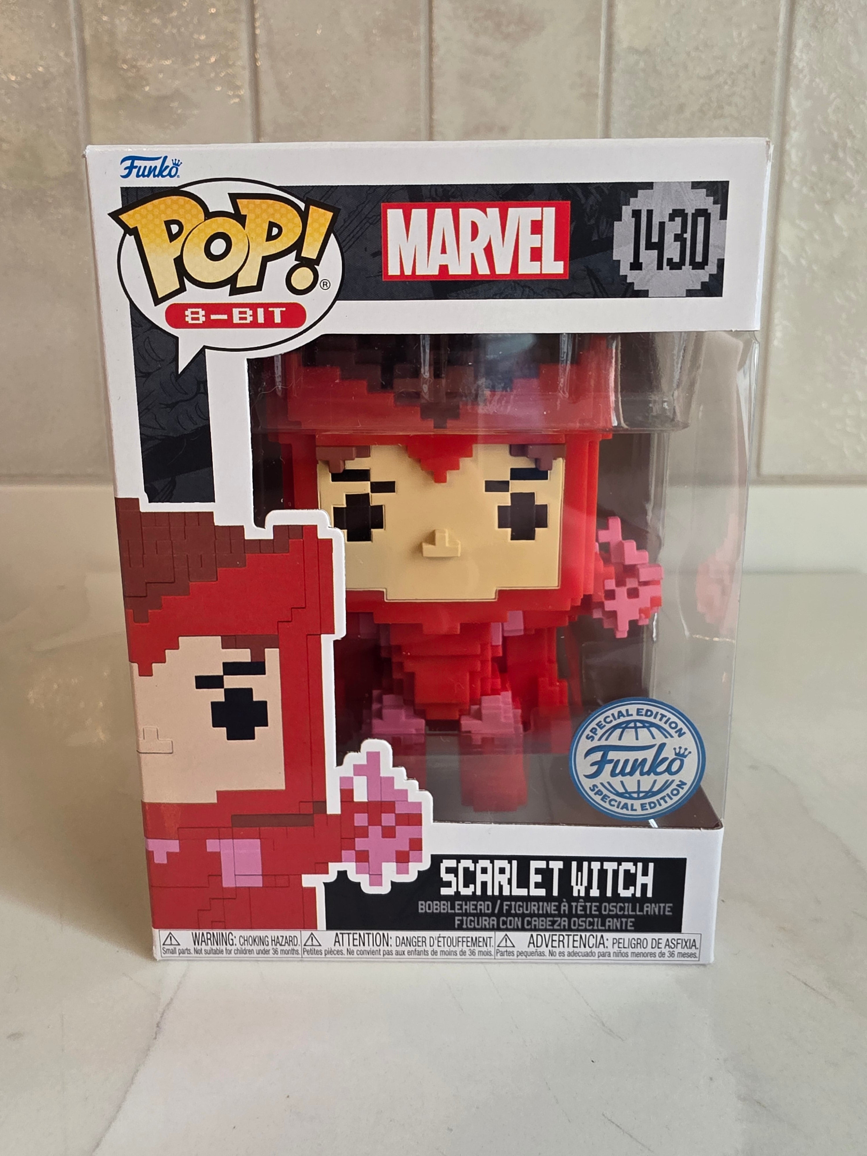 Funko Pop! 8-bit Scarlet Witch 1430 (pre-owned) - Frog Vault Collectables