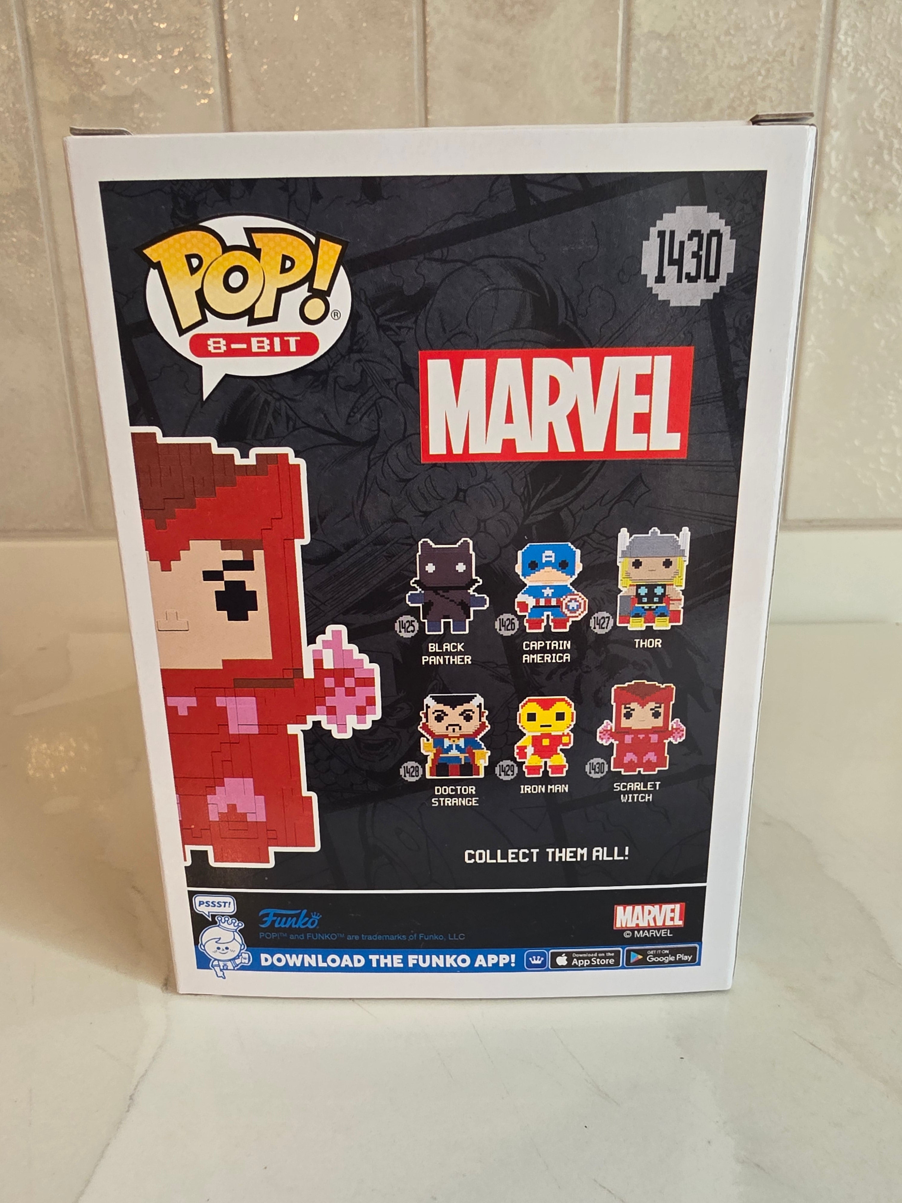 Funko Pop! 8-bit Scarlet Witch 1430 (pre-owned) - Frog Vault Collectables