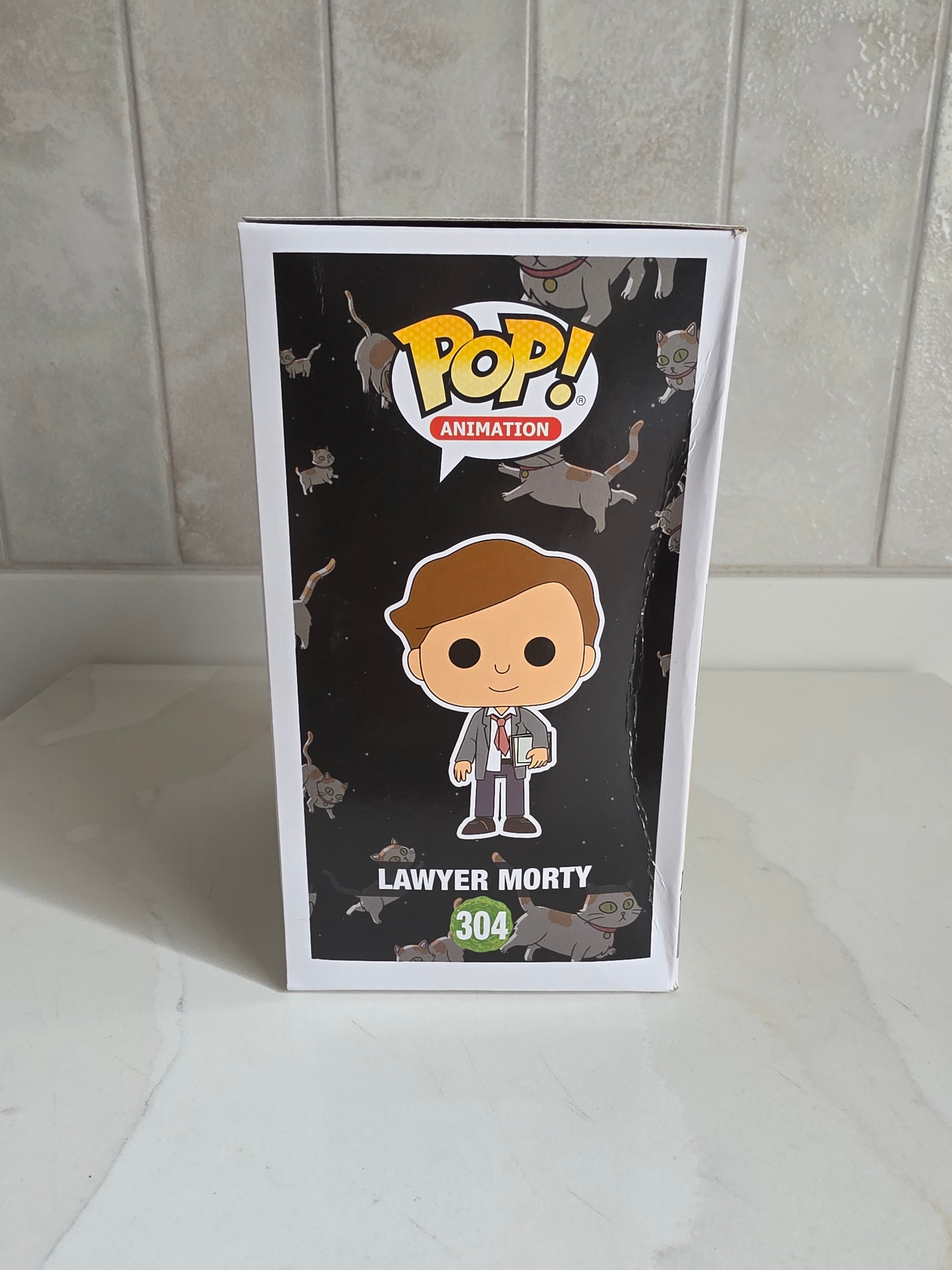 Funko Pop! Animation Rick and Morty Lawyer Morty 304 (pre-owned) - Frog Vault Collectables