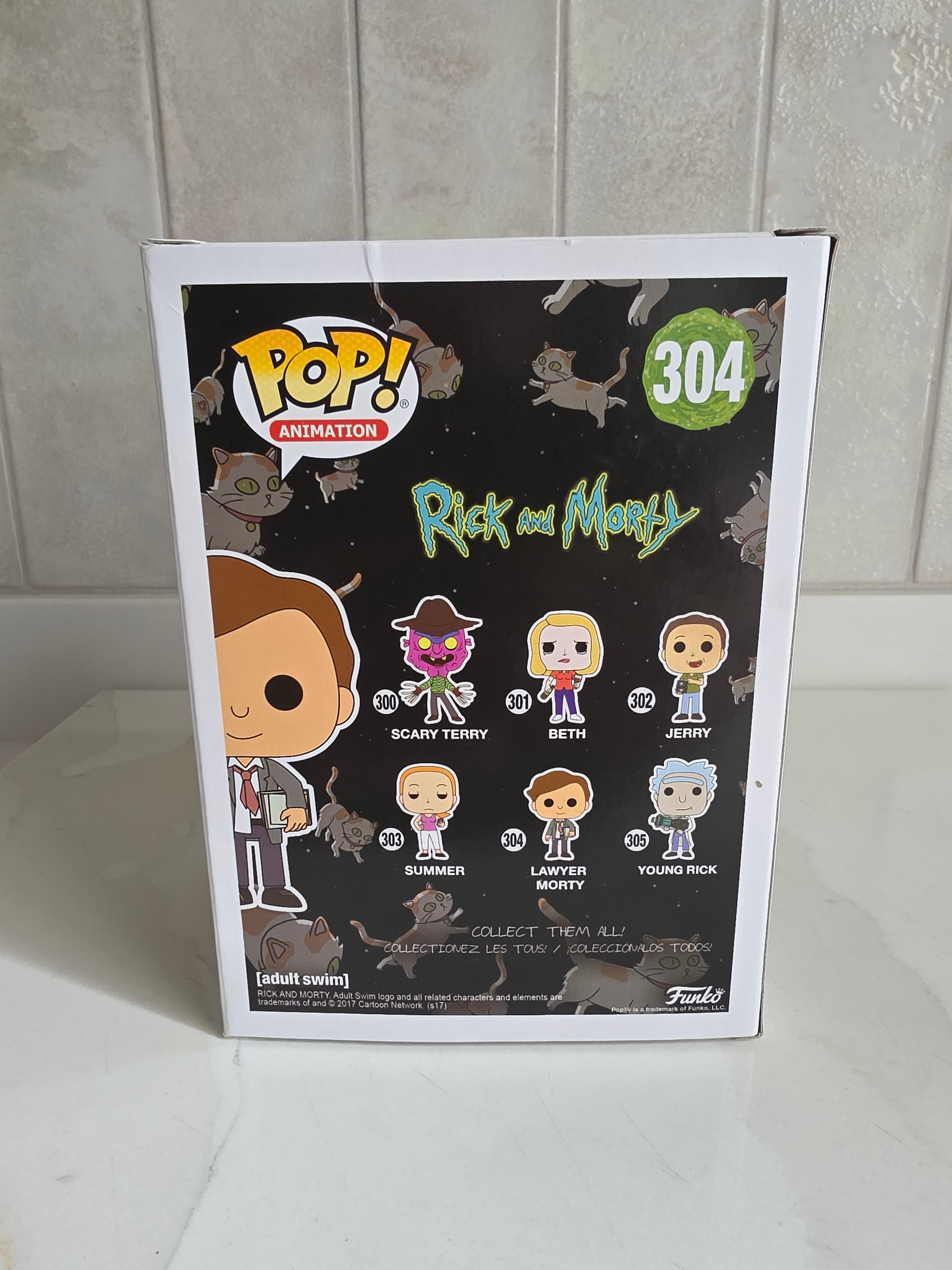 Funko Pop! Animation Rick and Morty Lawyer Morty 304 (pre-owned) - Frog Vault Collectables