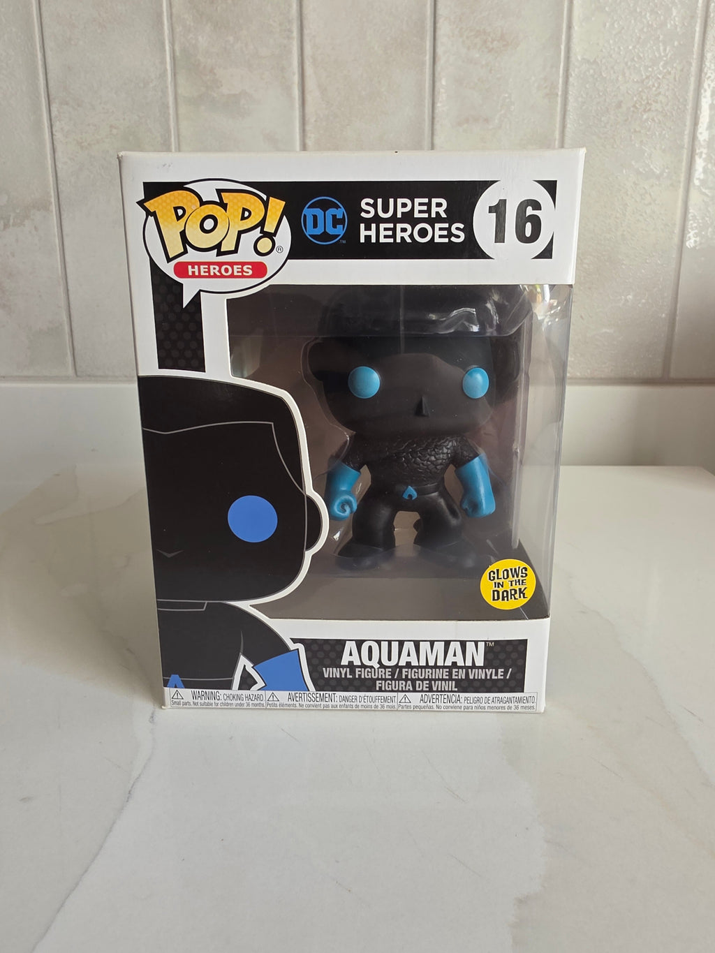 Funko Pop! Aquaman 16 (glow in the dark) (pre-owned) - Frog Vault Collectables