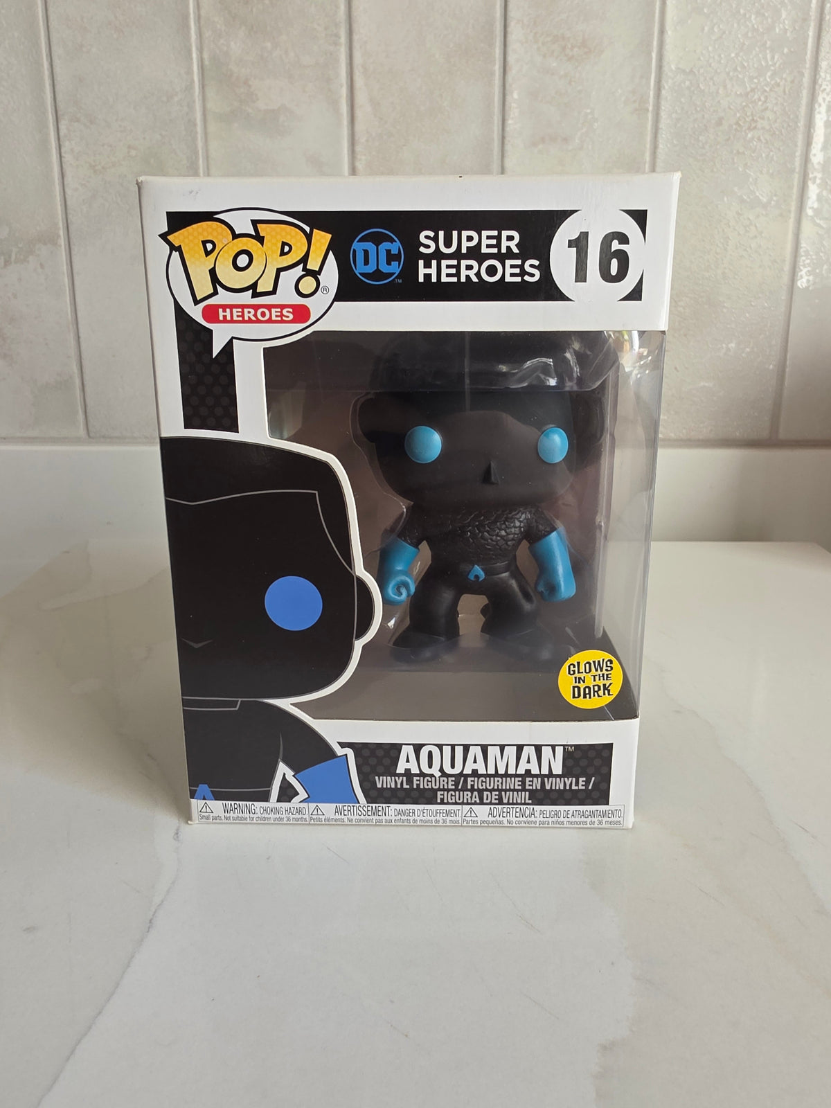 Funko Pop! Aquaman 16 (glow in the dark) (pre-owned) - Frog Vault Collectables