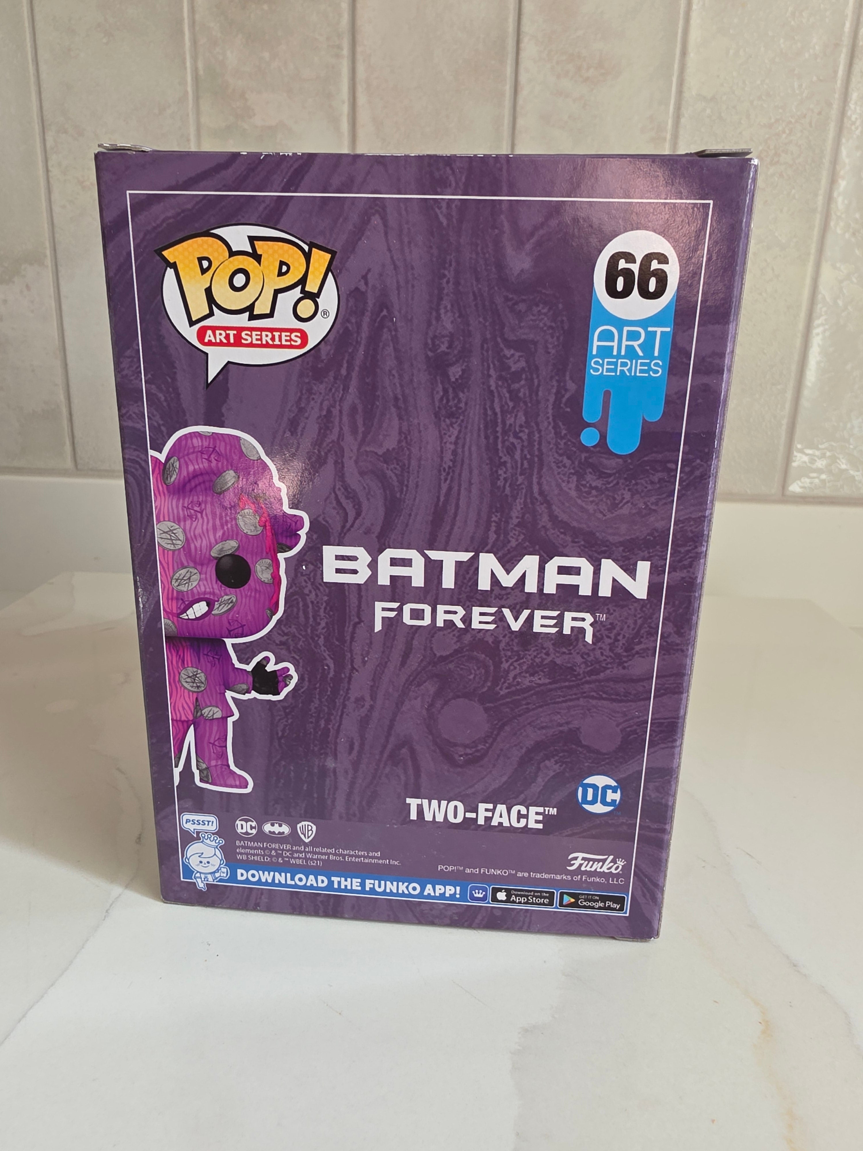 Funko Pop! Art Series Batman Forever Two-face 66 (pre-owned) - Frog Vault Collectables