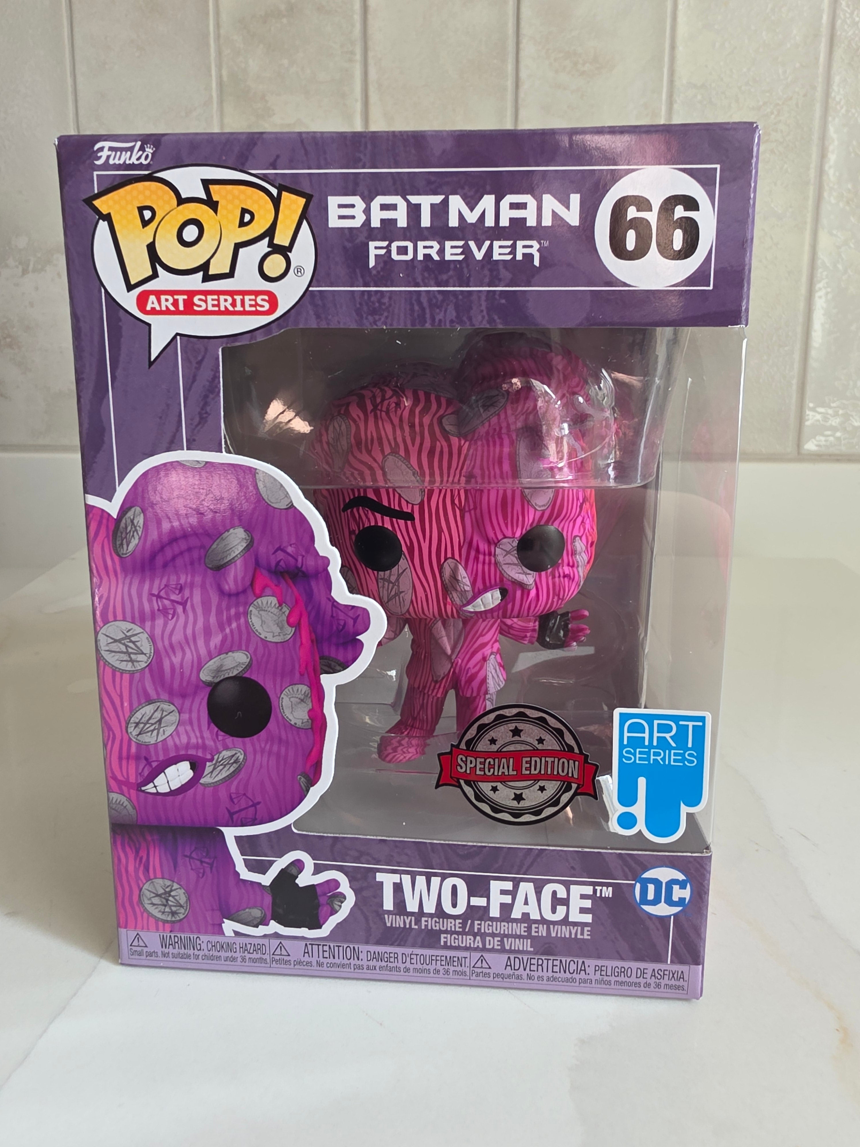 Funko Pop! Art Series Batman Forever Two-face 66 (pre-owned) - Frog Vault Collectables