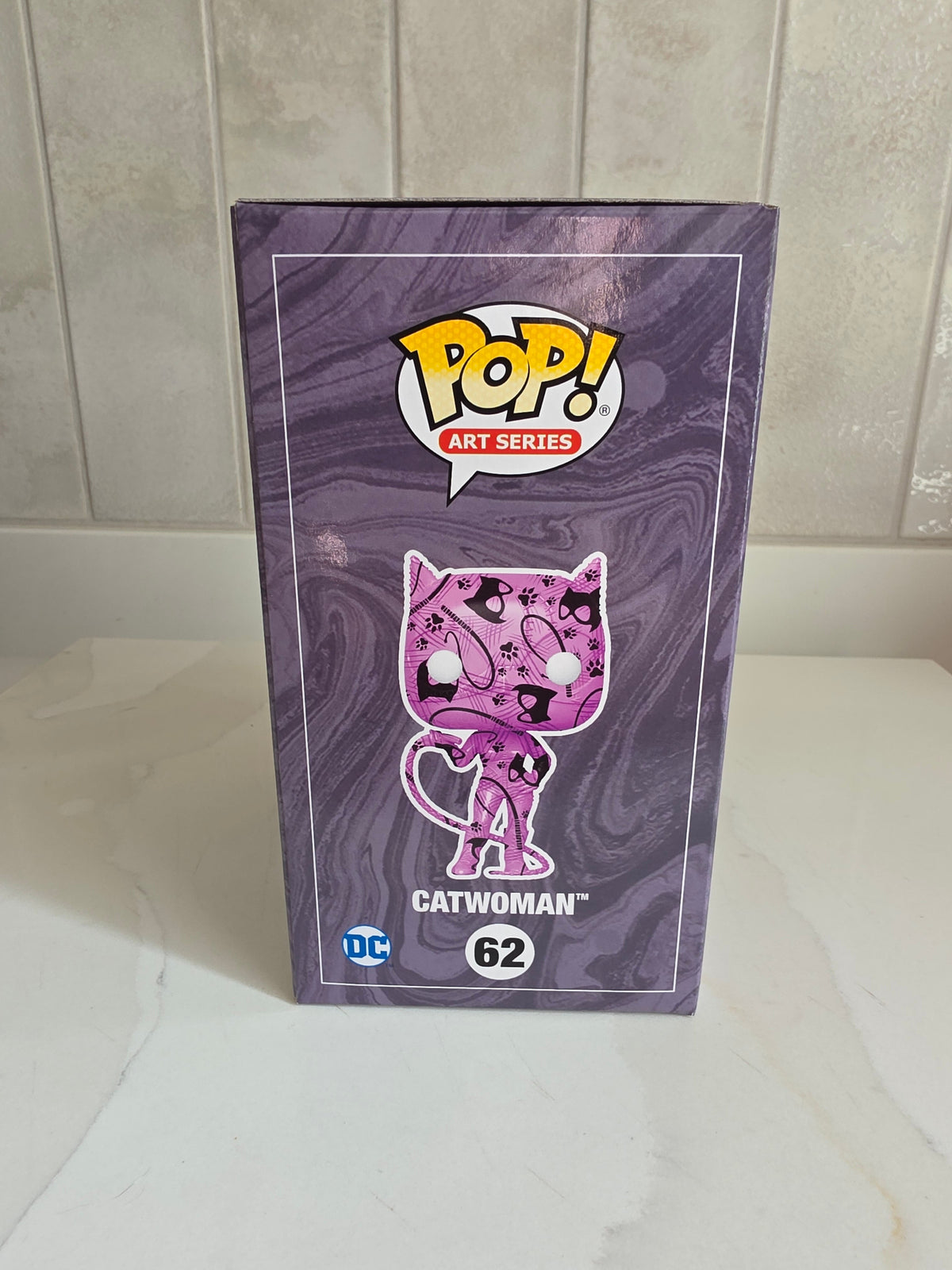 Funko Pop! Art Series Catwoman 62 (pre-owned) - Frog Vault Collectables