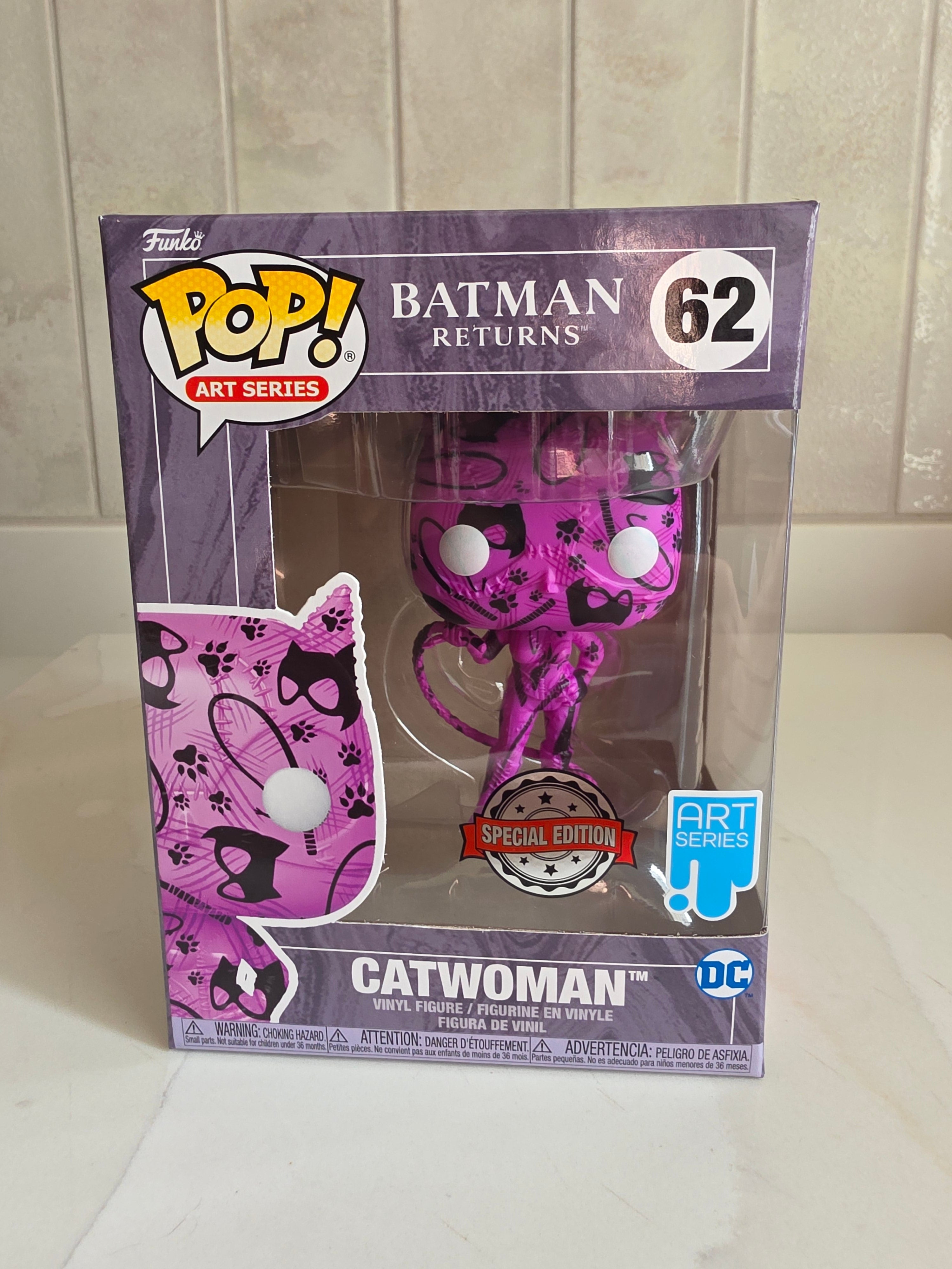 Funko Pop! Art Series Catwoman 62 (pre-owned) - Frog Vault Collectables