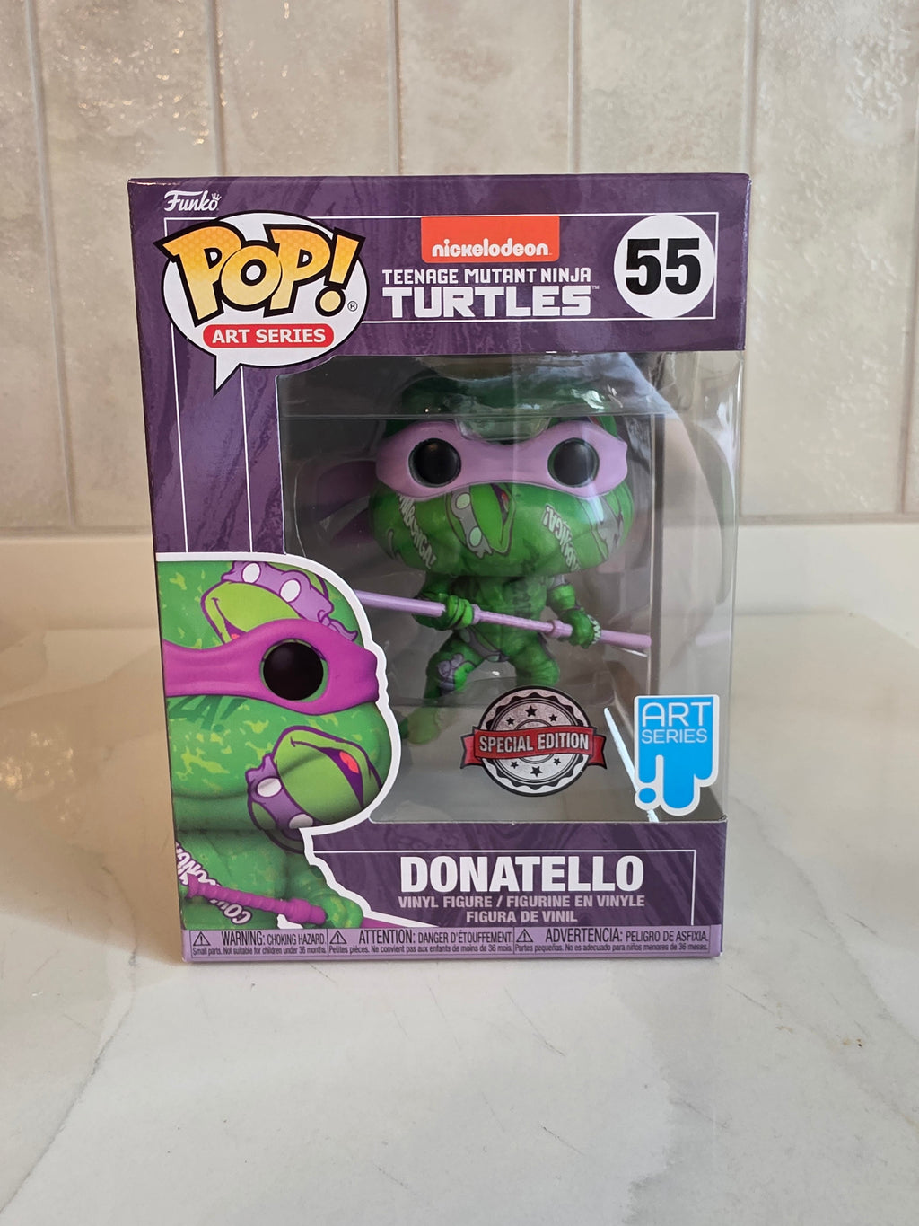 Funko Pop! Art Series Donatello 55 (pre-owned) - Frog Vault Collectables