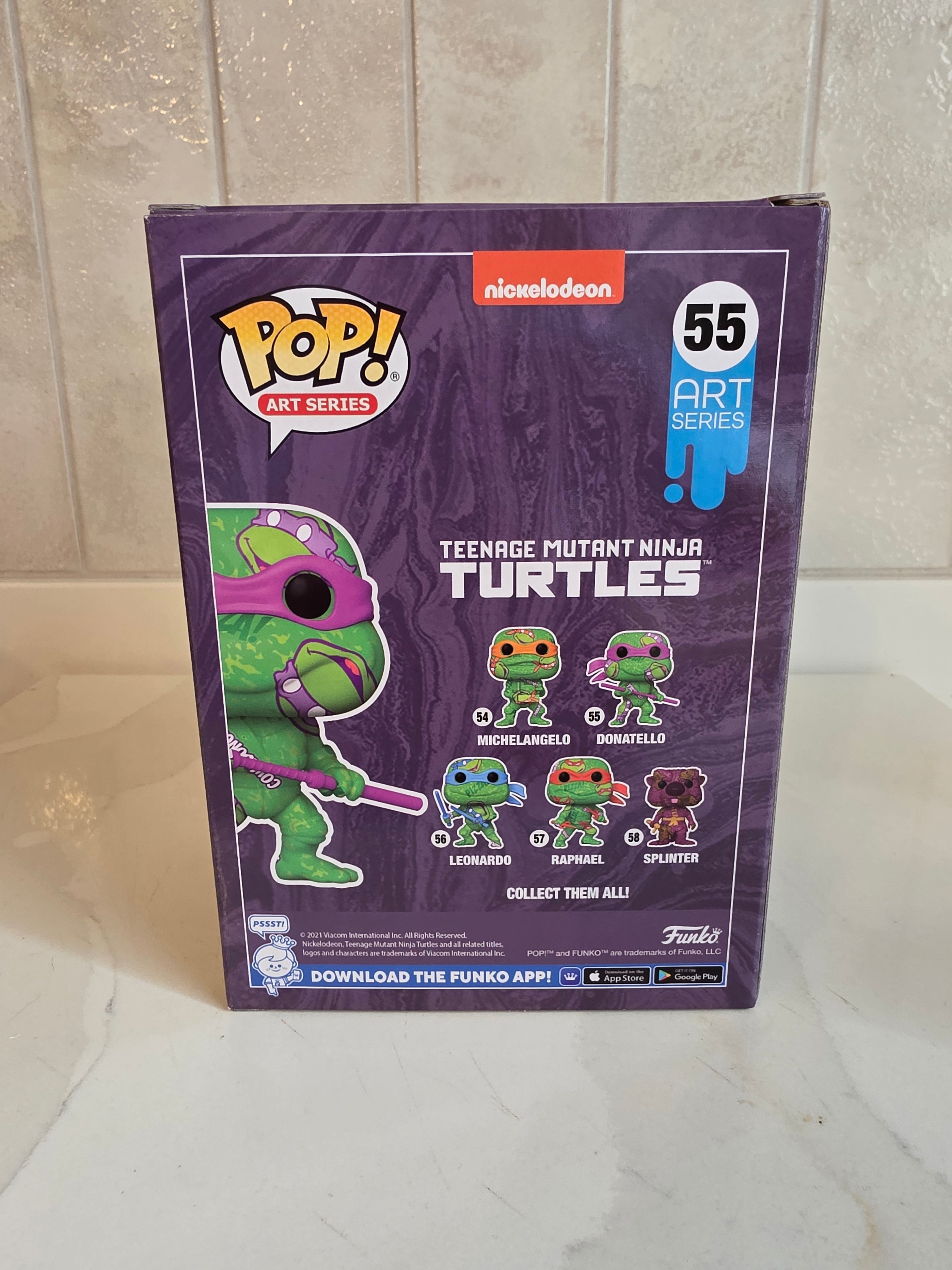 Funko Pop! Art Series Donatello 55 (pre-owned) - Frog Vault Collectables
