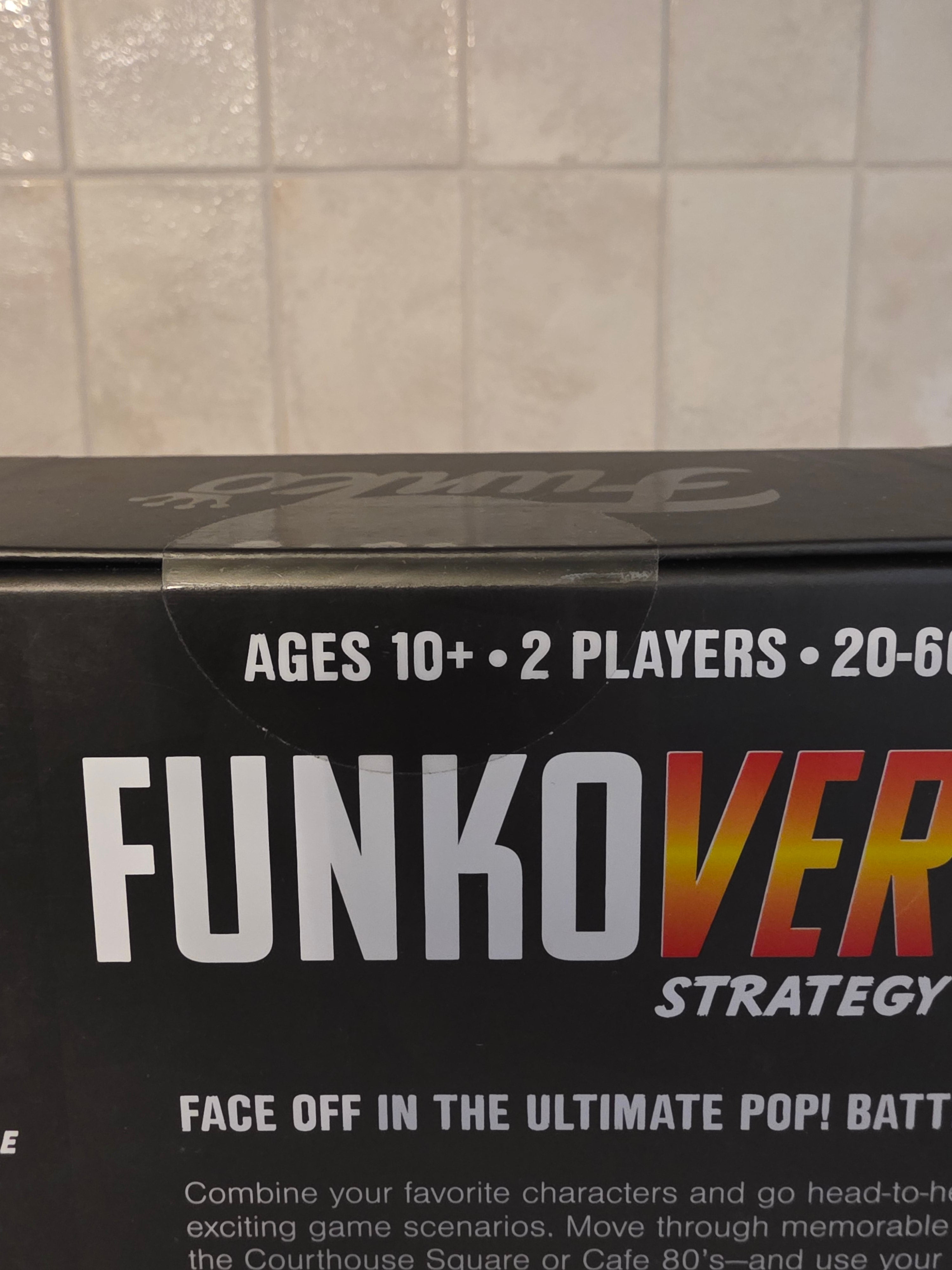 Funko Pop! Back to the Future Funko Verse Stratergy Game new in box - Frog Vault Collectables