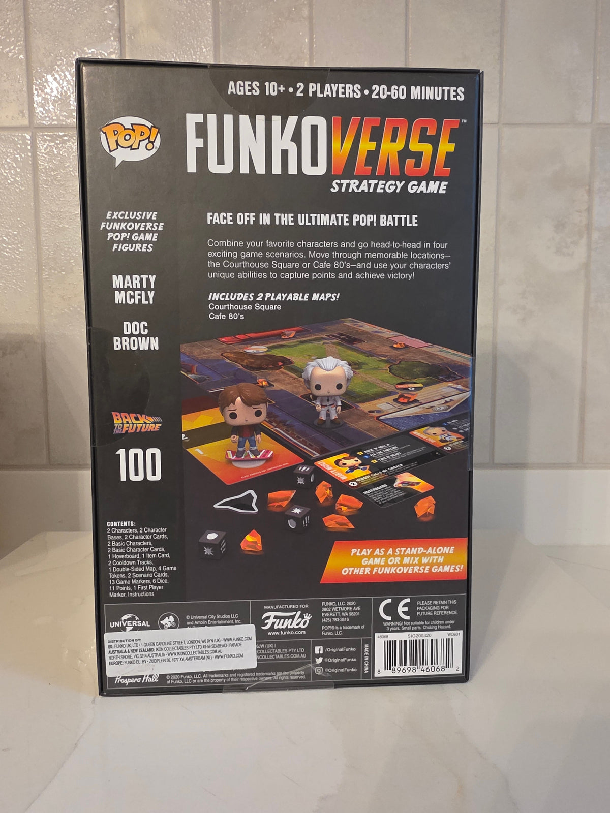 Funko Pop! Back to the Future Funko Verse Stratergy Game new in box - Frog Vault Collectables