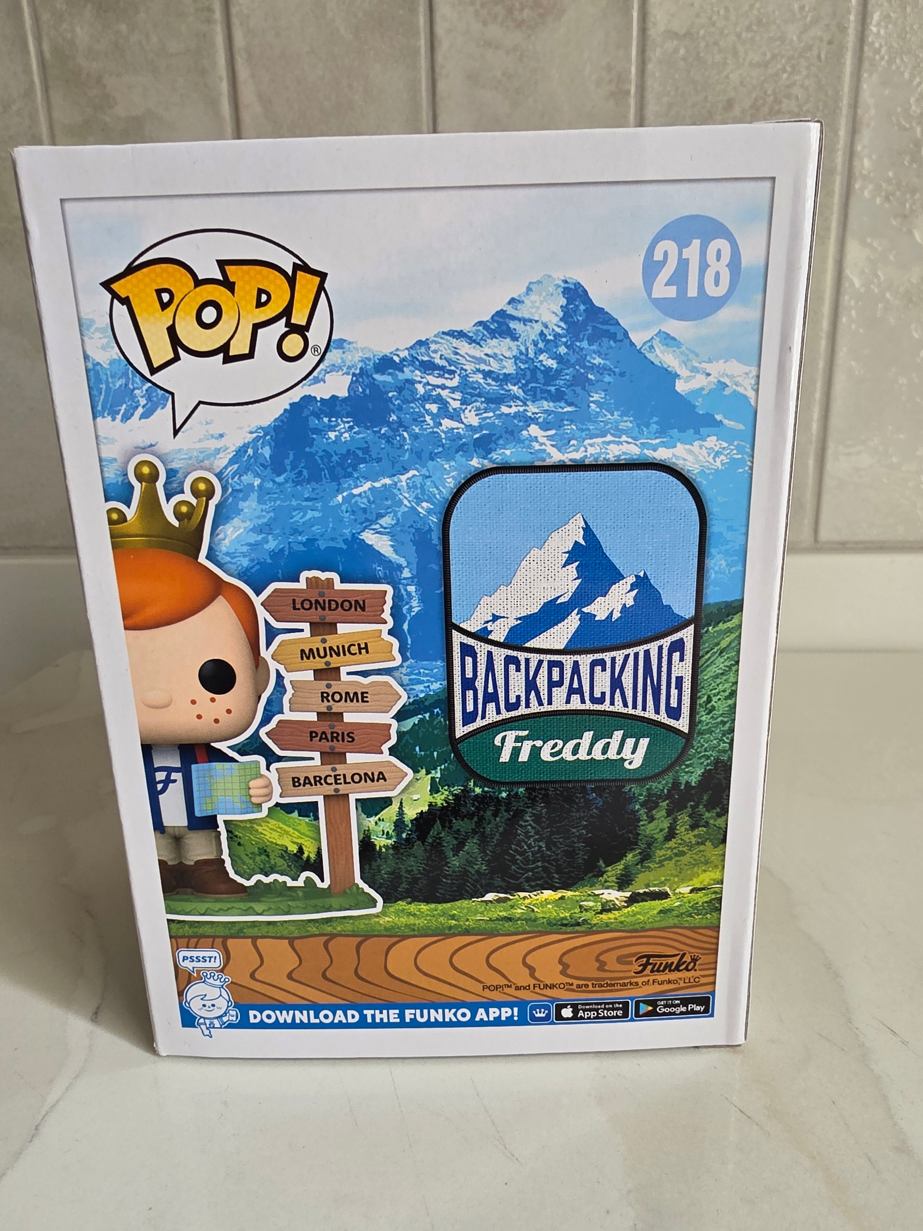 Funko Pop! Backpacking Freddy (pre-owned) - Frog Vault Collectables