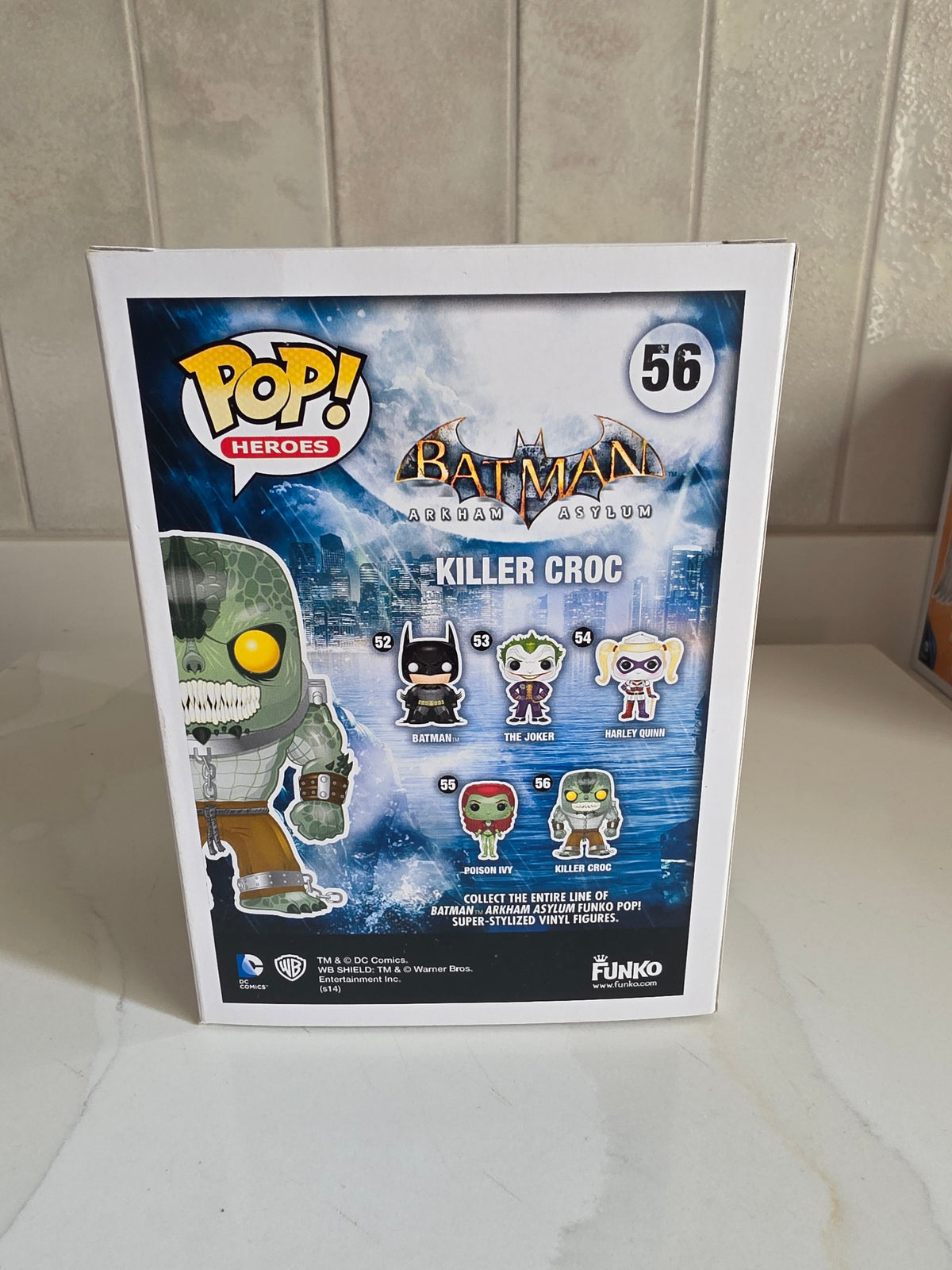 Funko Pop! Batman Arkham Asylum Killer Croc 56 (pre-owned) - Frog Vault Collectables