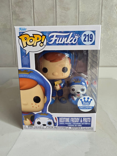 Funko Pop! Bedtime Freddy & Proto (pre-owned) - Frog Vault Collectables