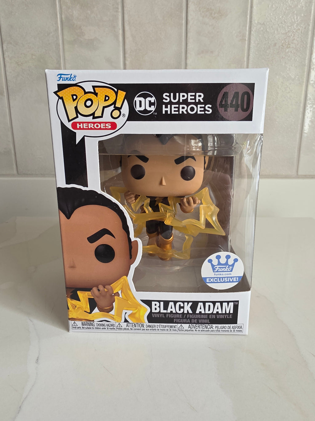 Funko Pop! Black Adam 440 (pre-owned) - Frog Vault Collectables